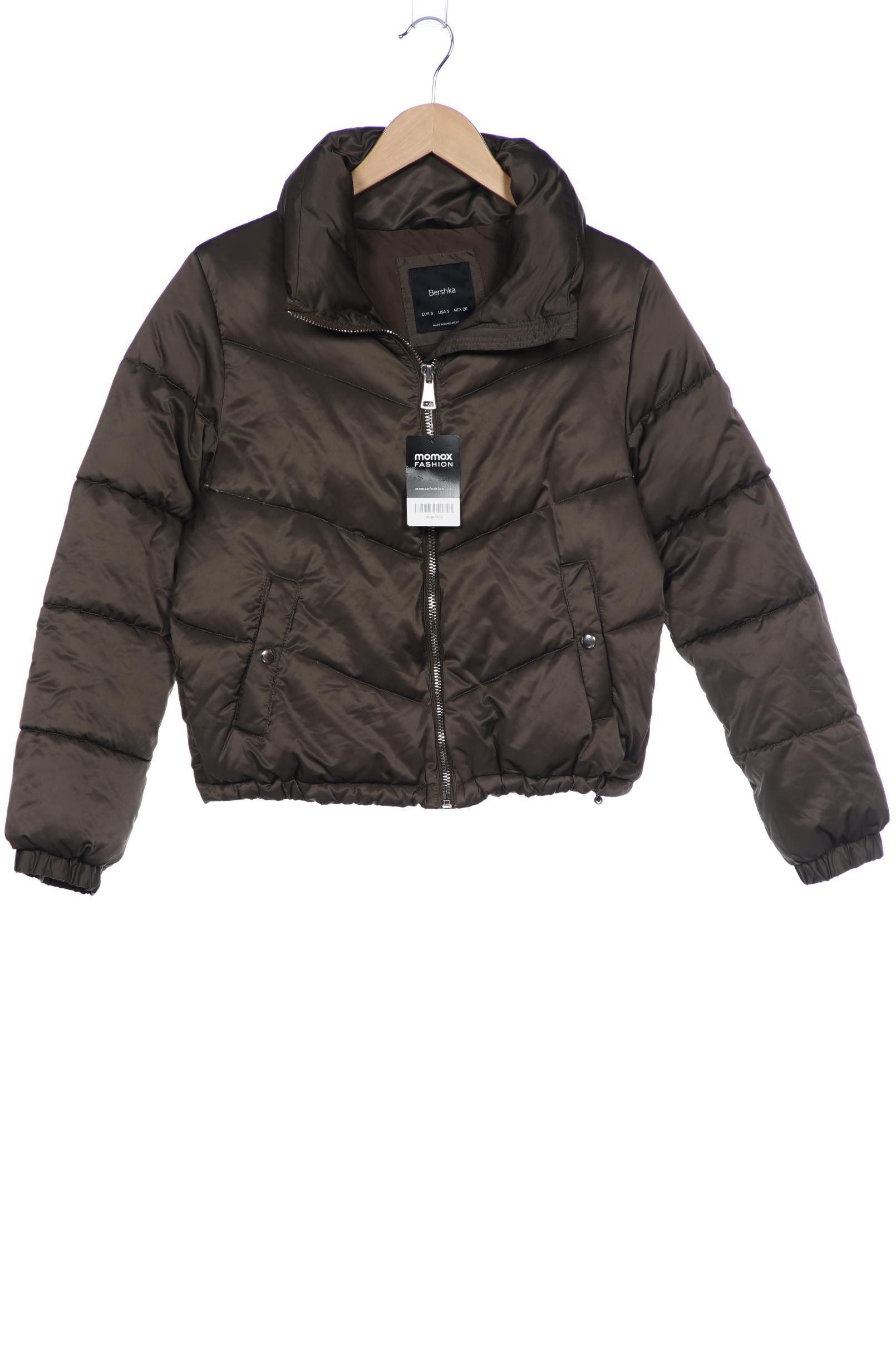 

bershka Damen Jacke, grün, Gr. 36