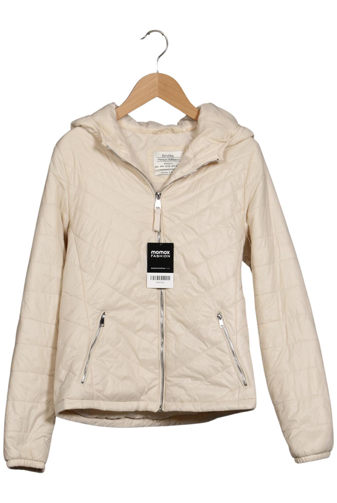 

bershka Damen Jacke, cremeweiß, Gr. 38