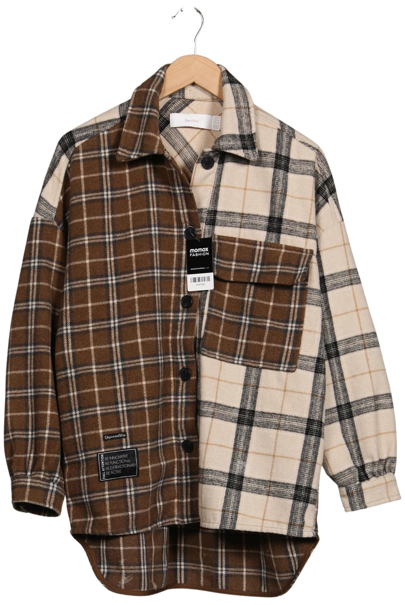 

bershka Damen Jacke, braun, Gr. 38