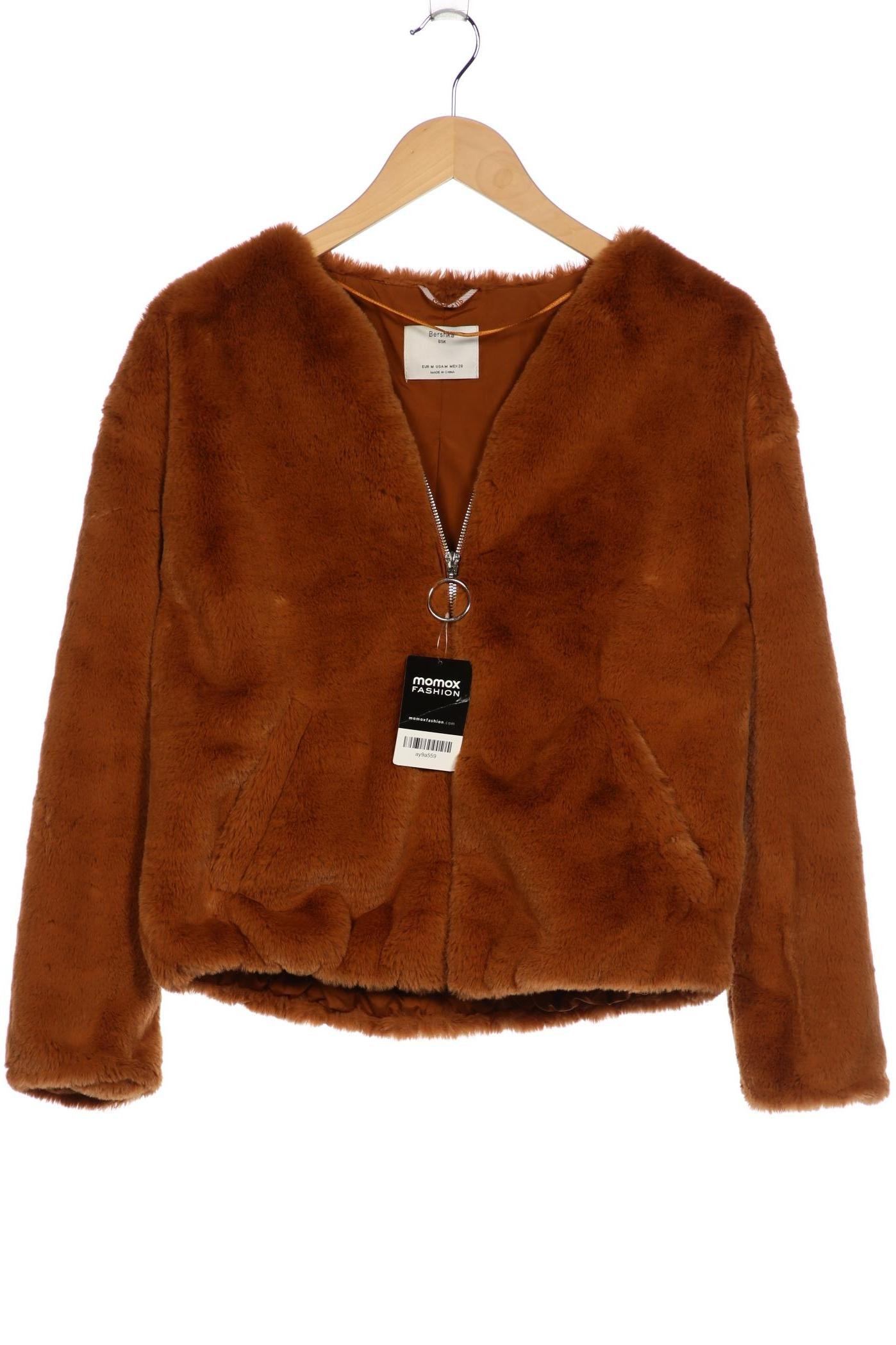 

bershka Damen Jacke, braun, Gr. 38