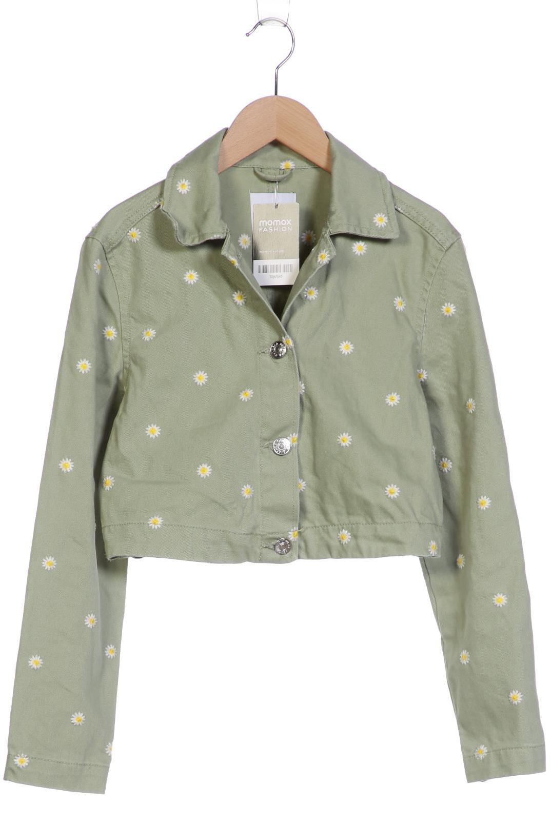 

bershka Damen Jacke, grün