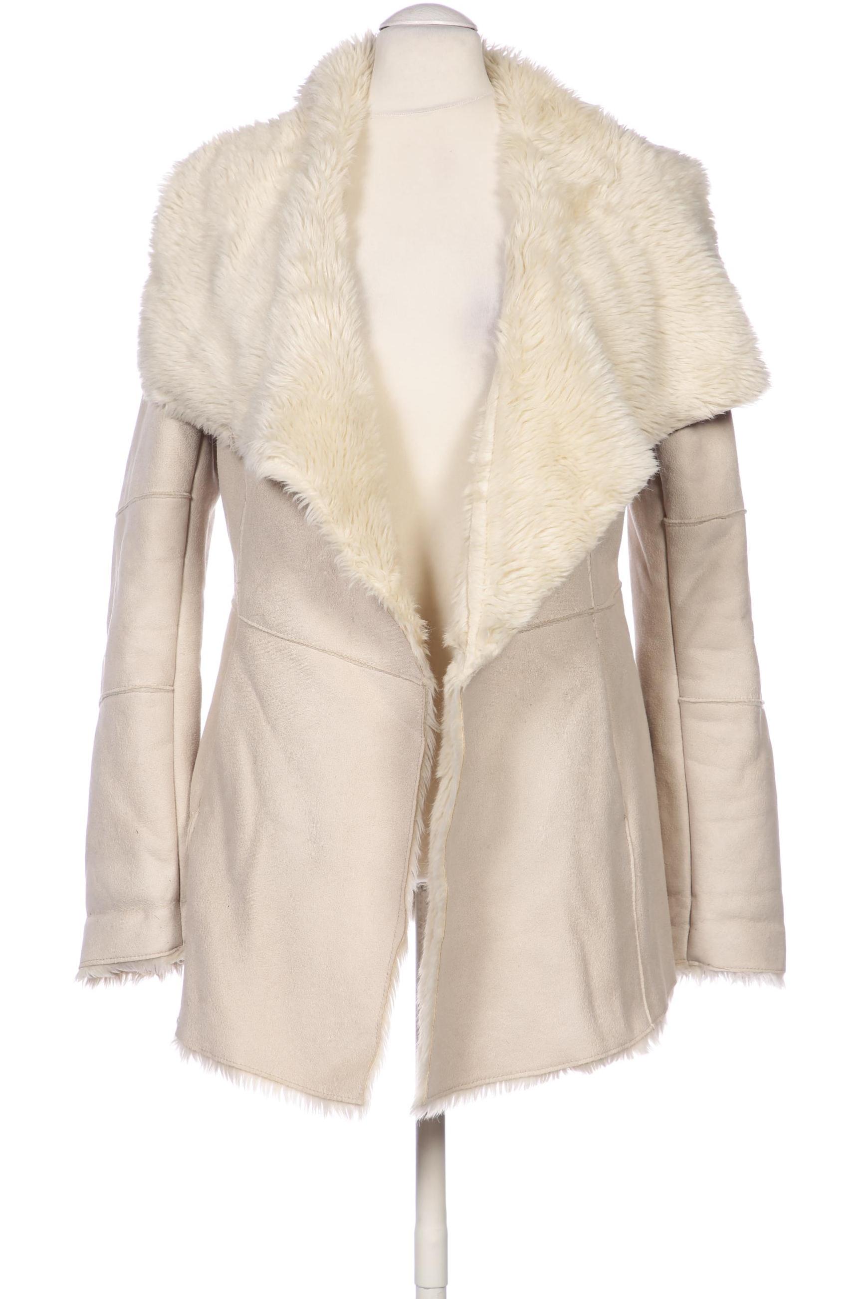

bershka Damen Jacke, cremeweiß, Gr. 38