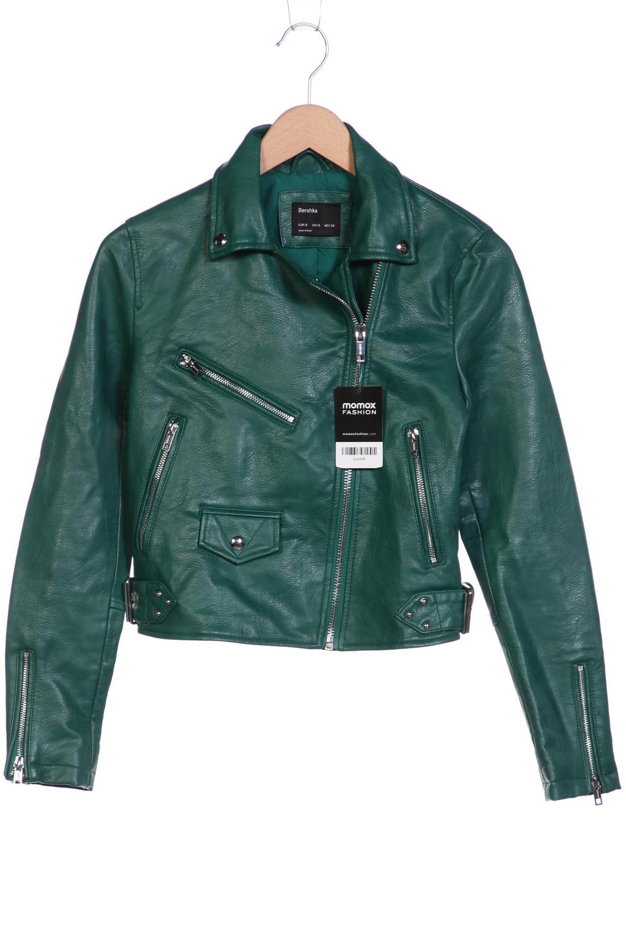 

bershka Damen Jacke, grün