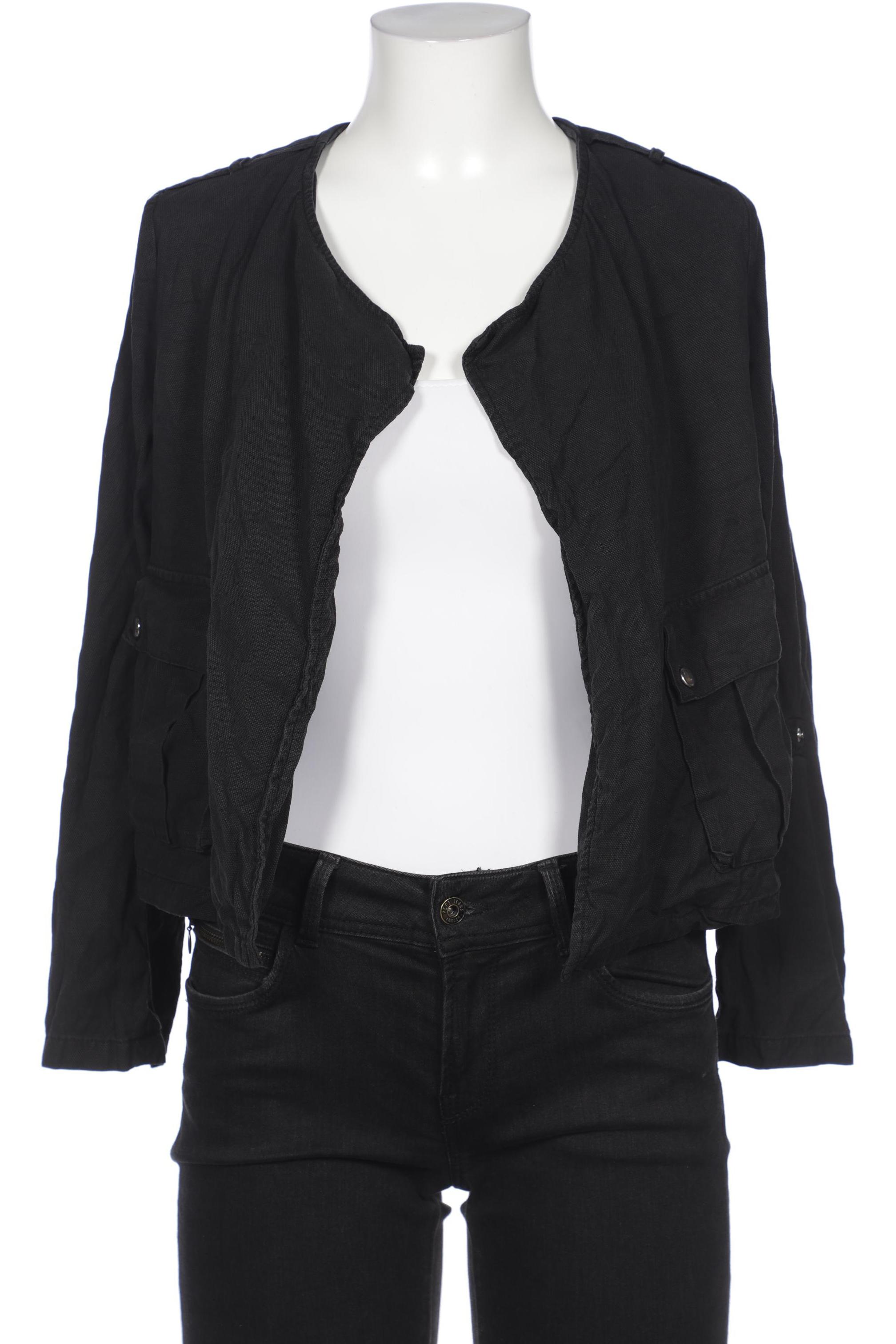 

bershka Damen Jacke, schwarz