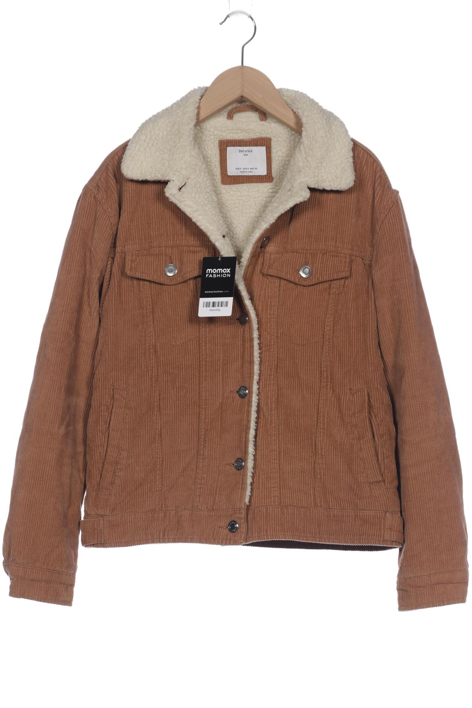 

bershka Damen Jacke, beige, Gr. 36
