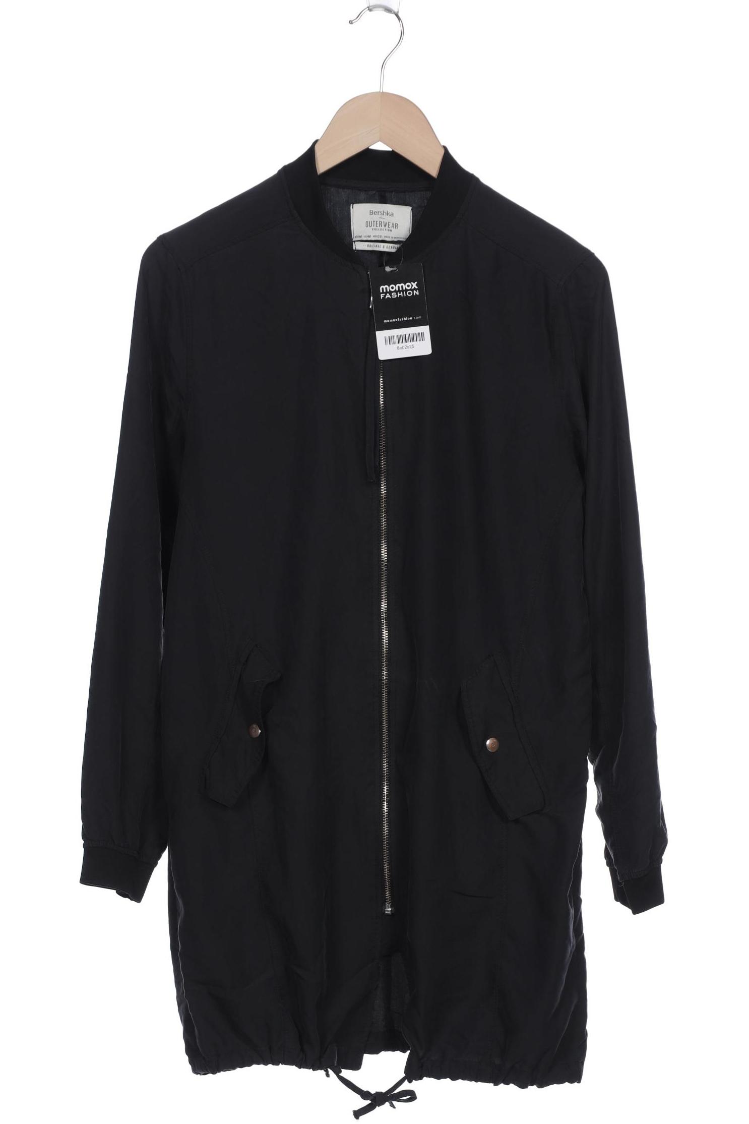 

bershka Damen Jacke, schwarz