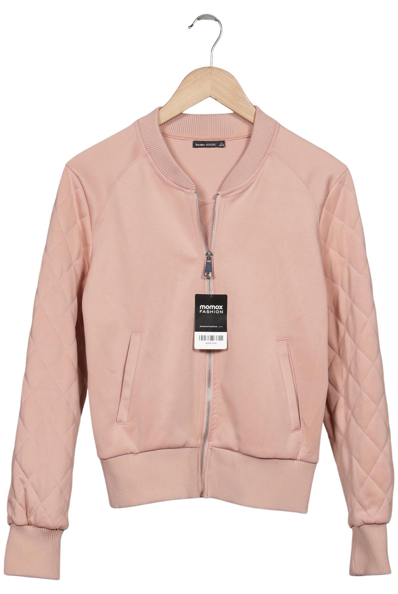 

bershka Damen Jacke, beige, Gr. 42