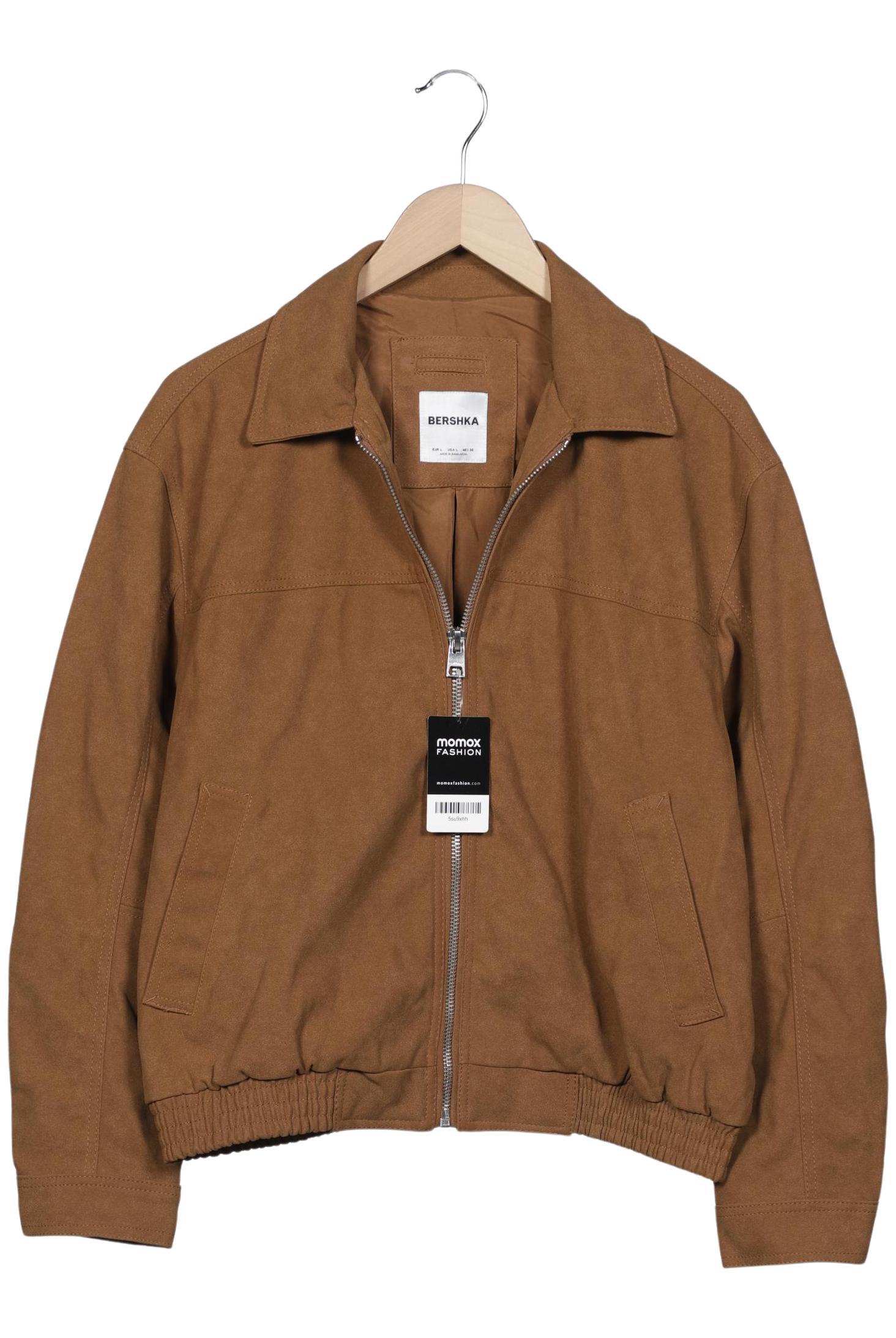 

bershka Damen Jacke, braun, Gr. 42