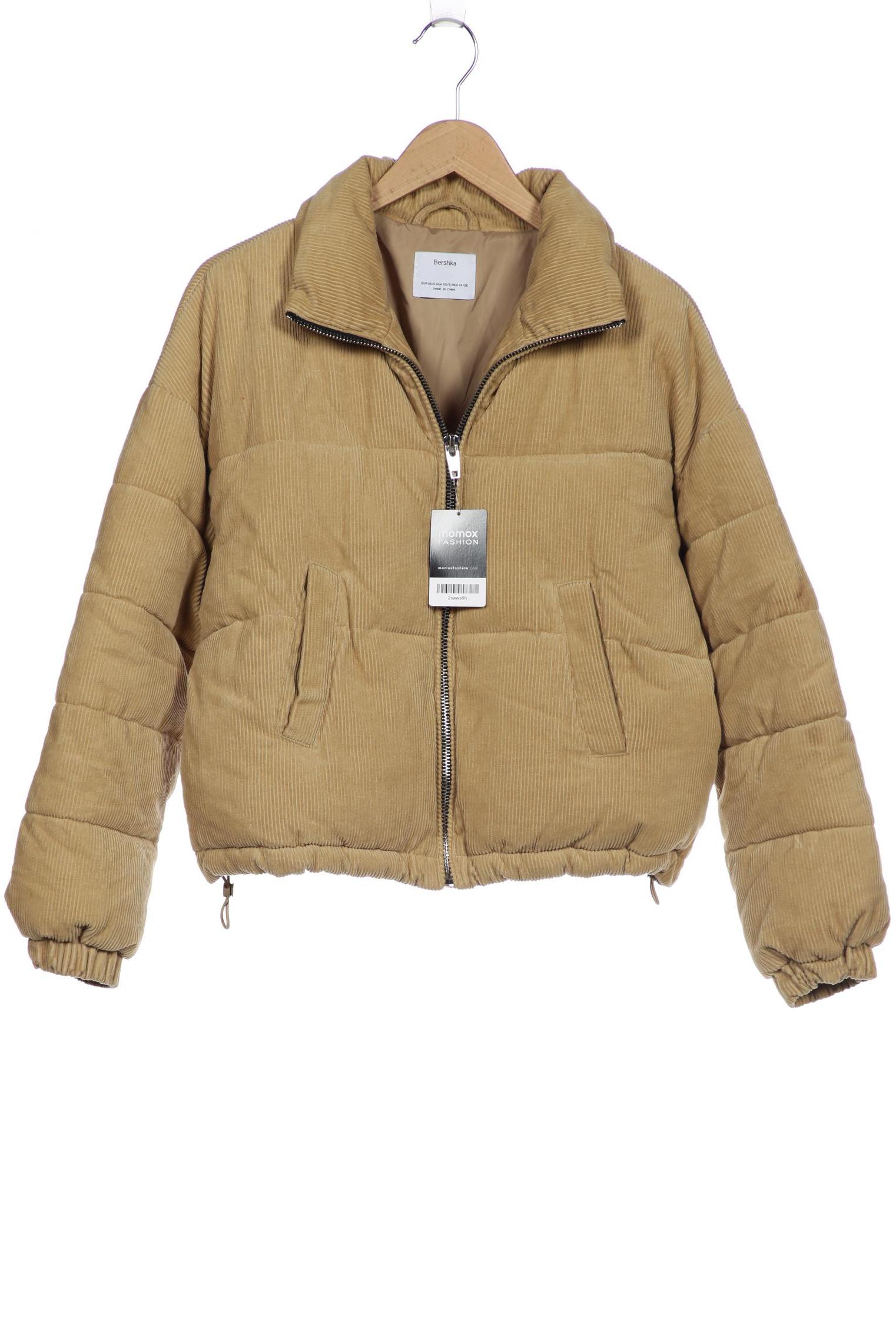 

bershka Damen Jacke, beige