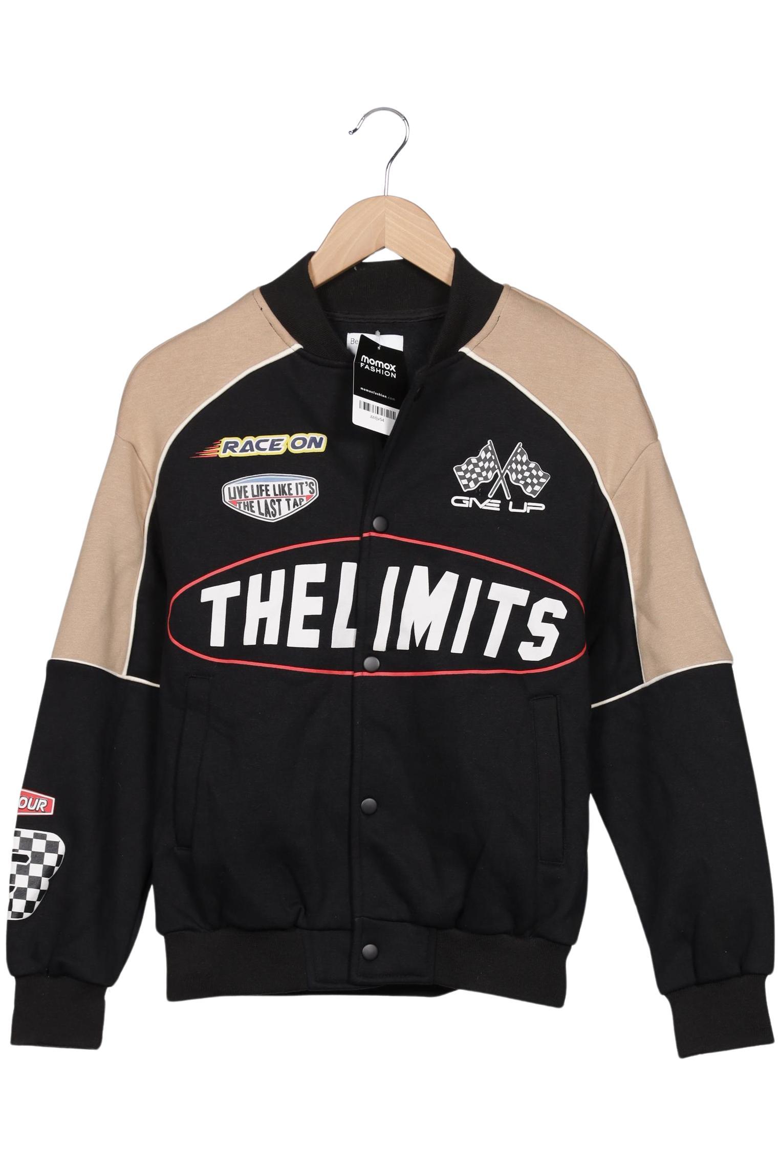 

bershka Damen Jacke, schwarz, Gr. 34