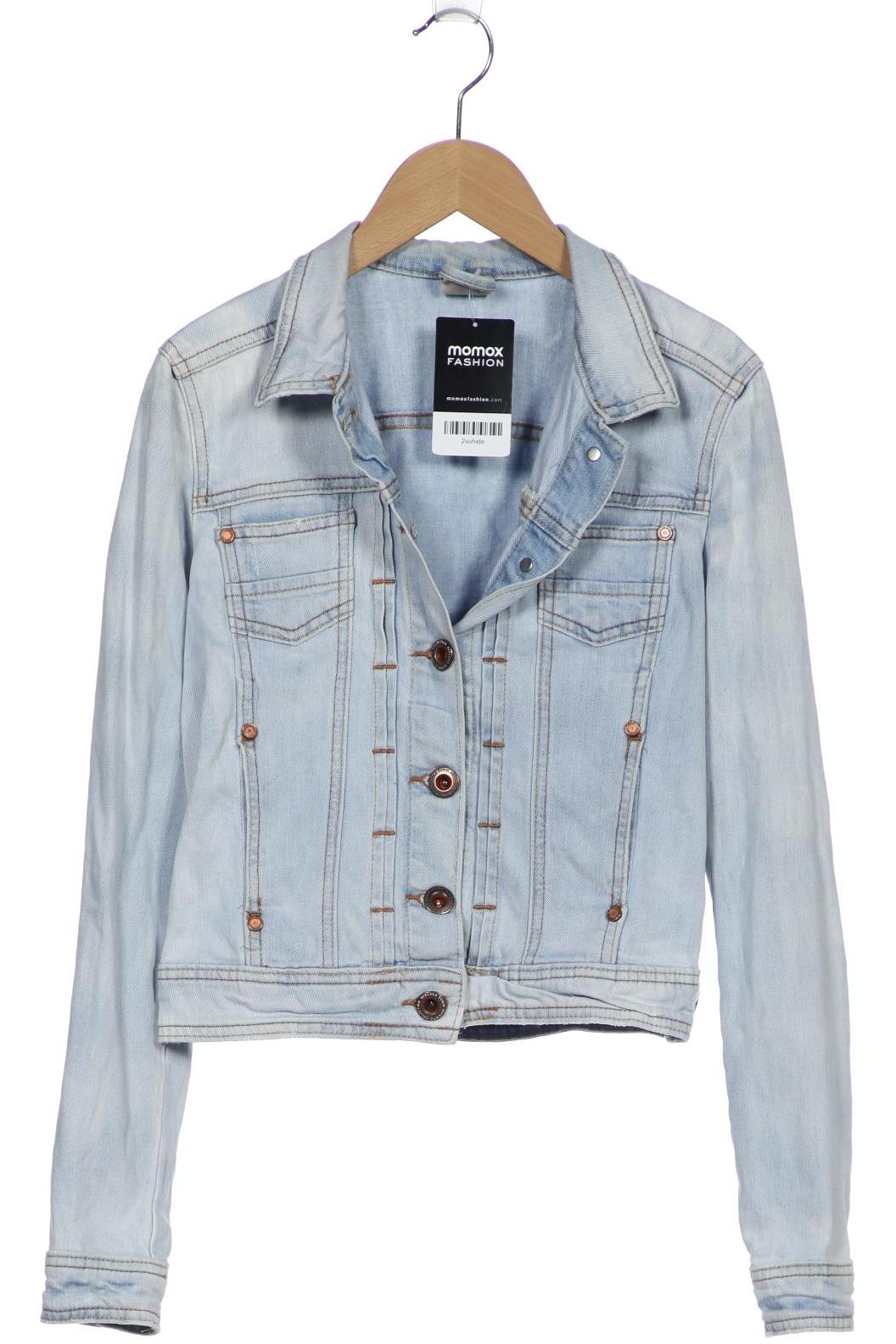 

bershka Damen Jacke, hellblau