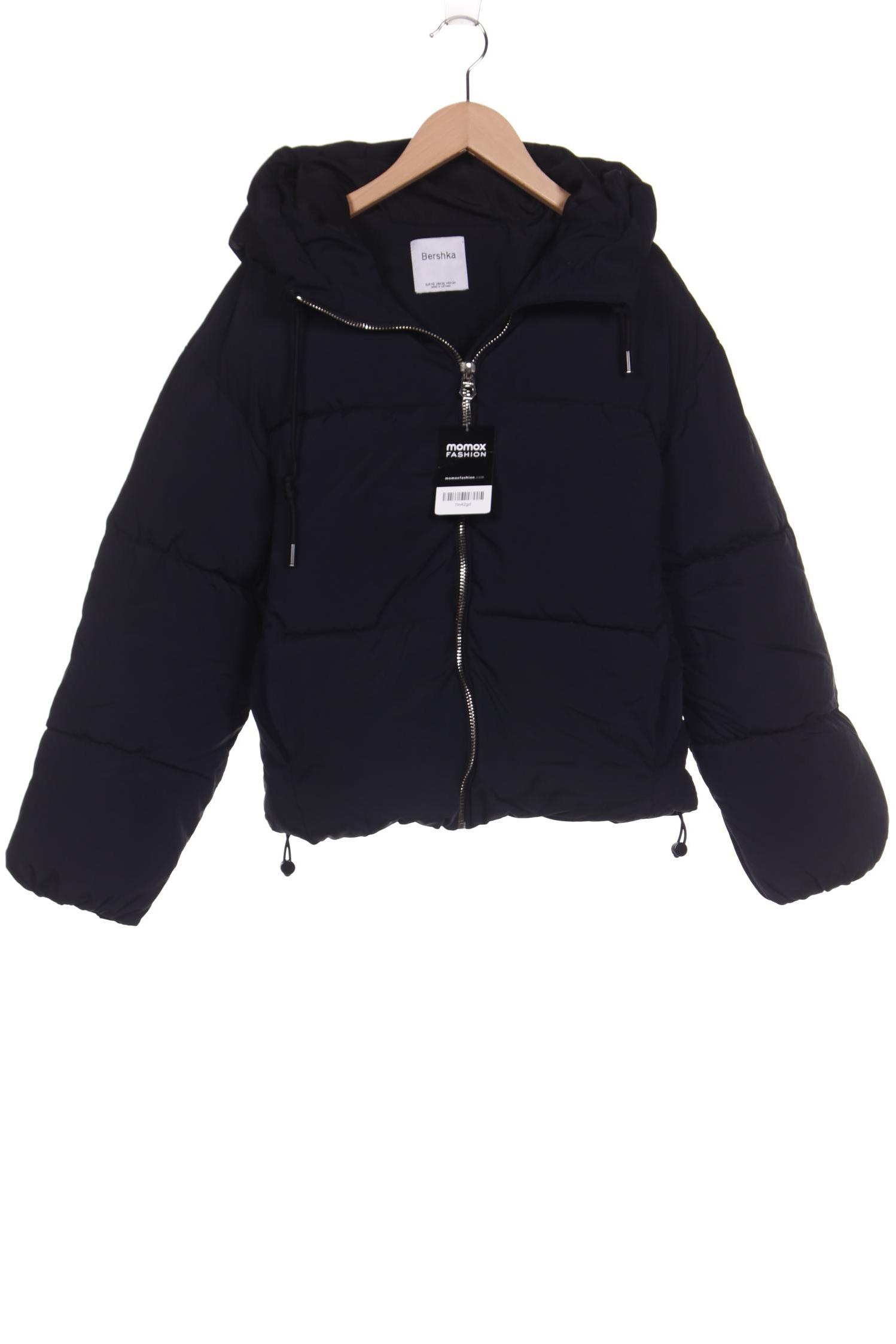 

bershka Damen Jacke, schwarz