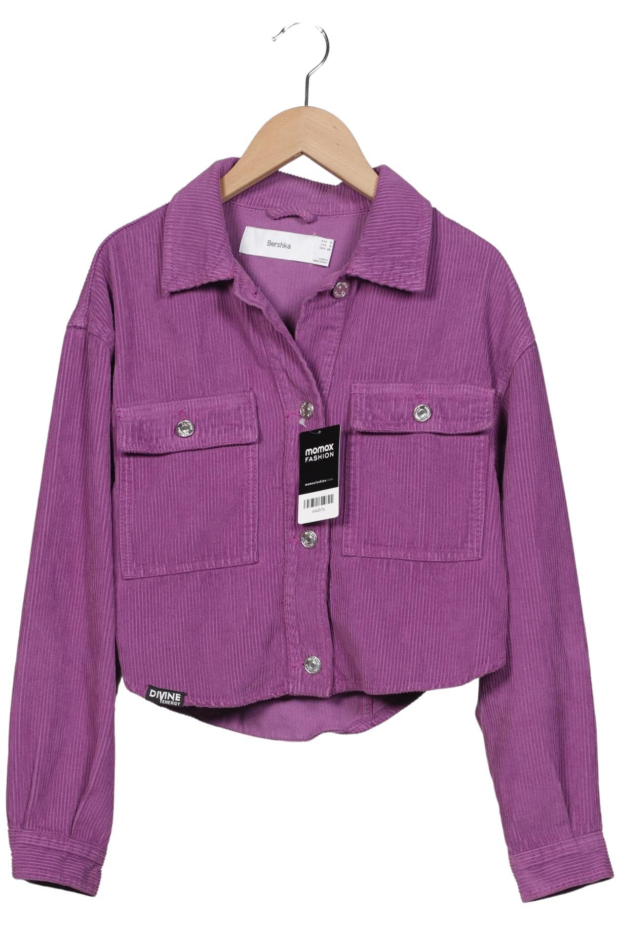 

bershka Damen Jacke, flieder, Gr. 36