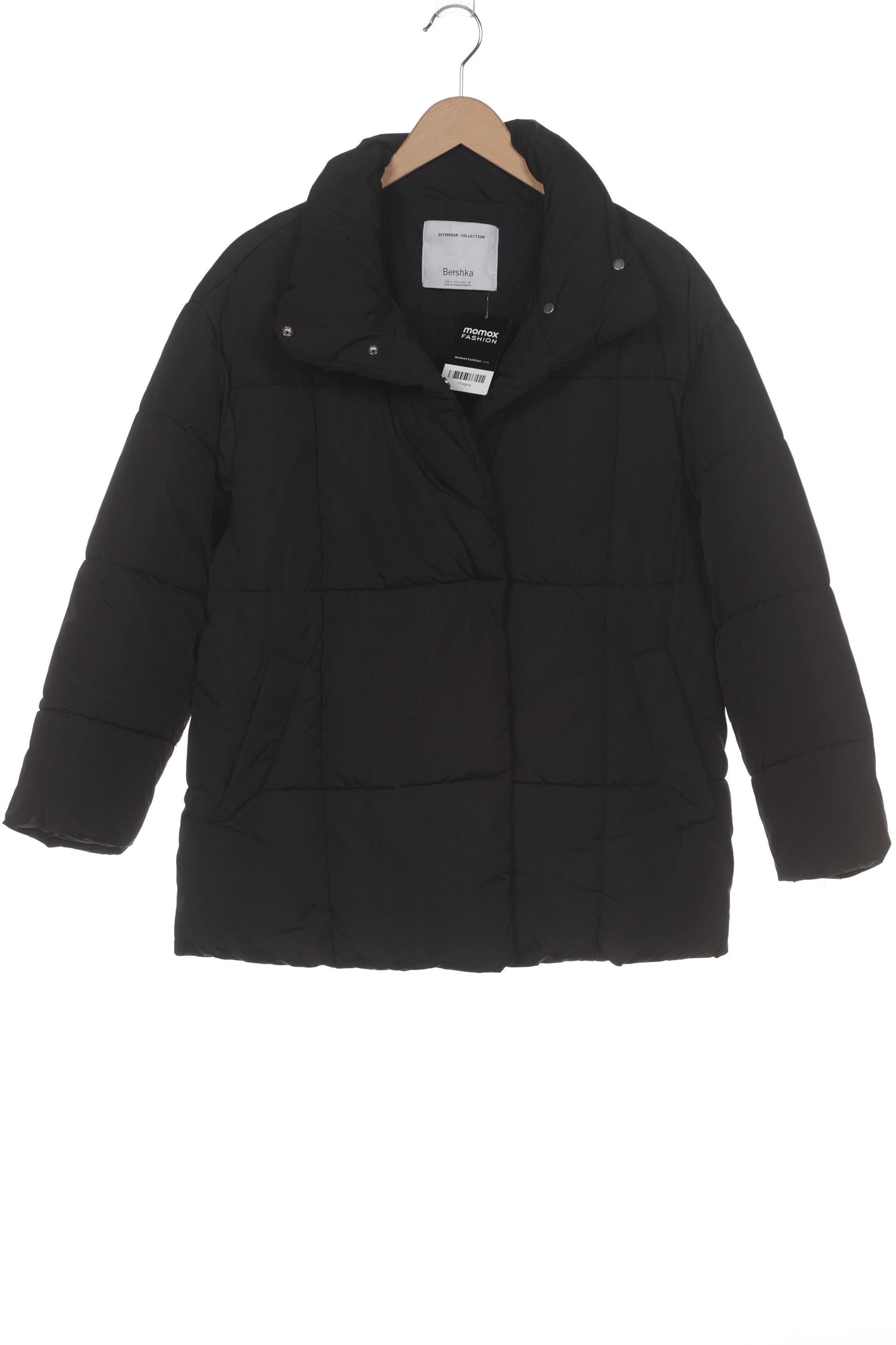 

bershka Damen Jacke, schwarz, Gr. 38