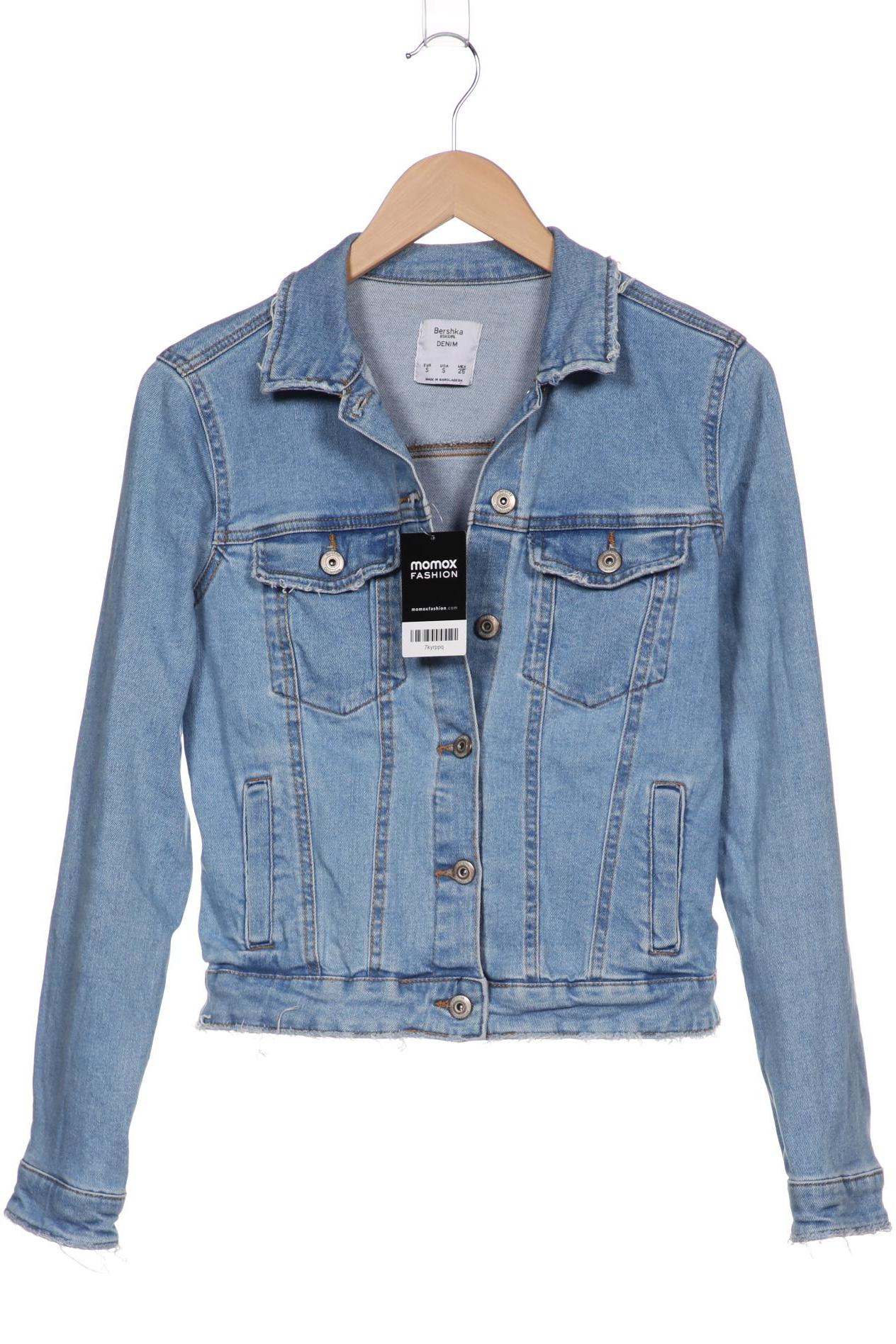 

bershka Damen Jacke, blau, Gr. 36