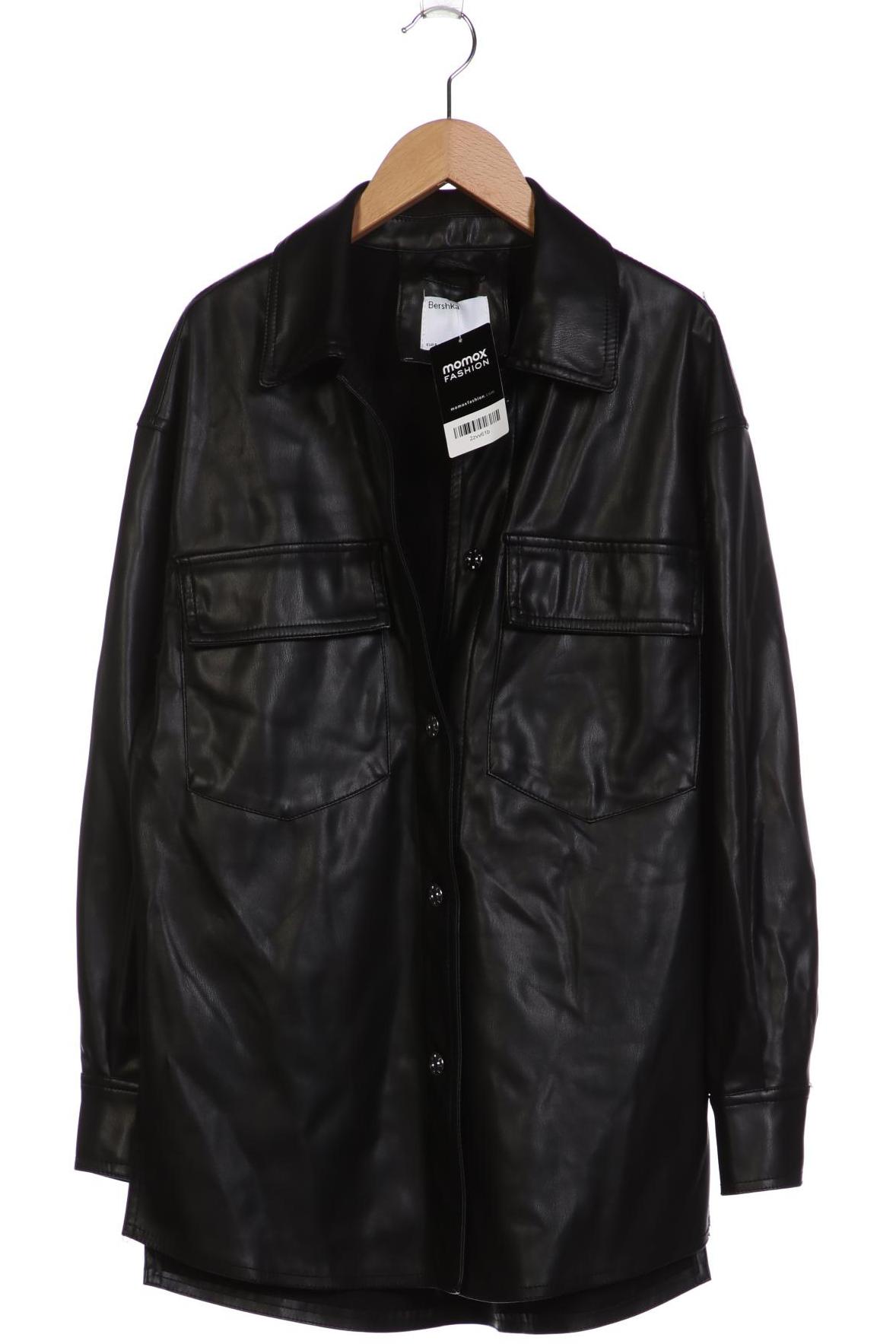 

bershka Damen Jacke, schwarz, Gr. 36