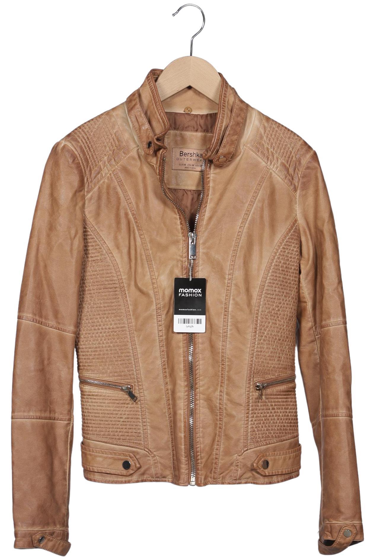 

bershka Damen Jacke, braun, Gr. 38