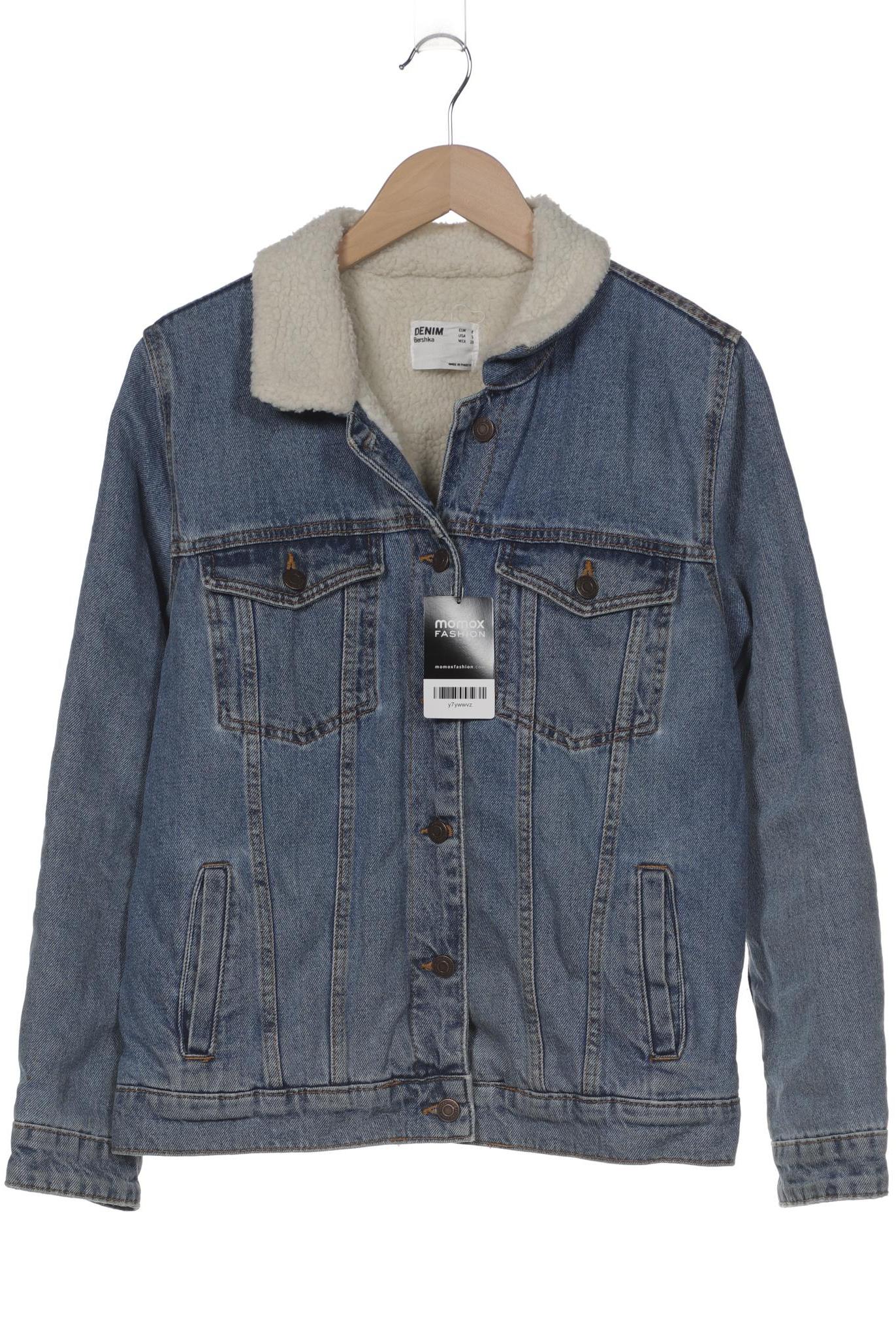 

bershka Damen Jacke, blau, Gr. 36