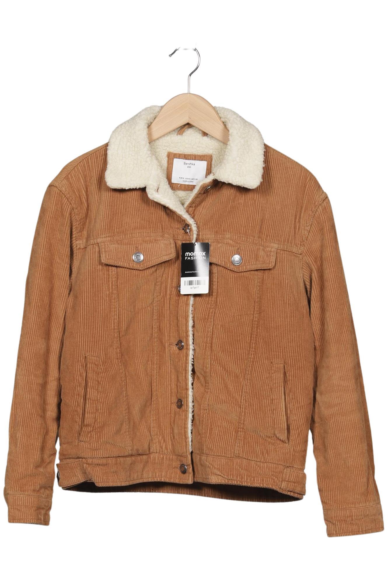 

bershka Damen Jacke, braun, Gr. 36