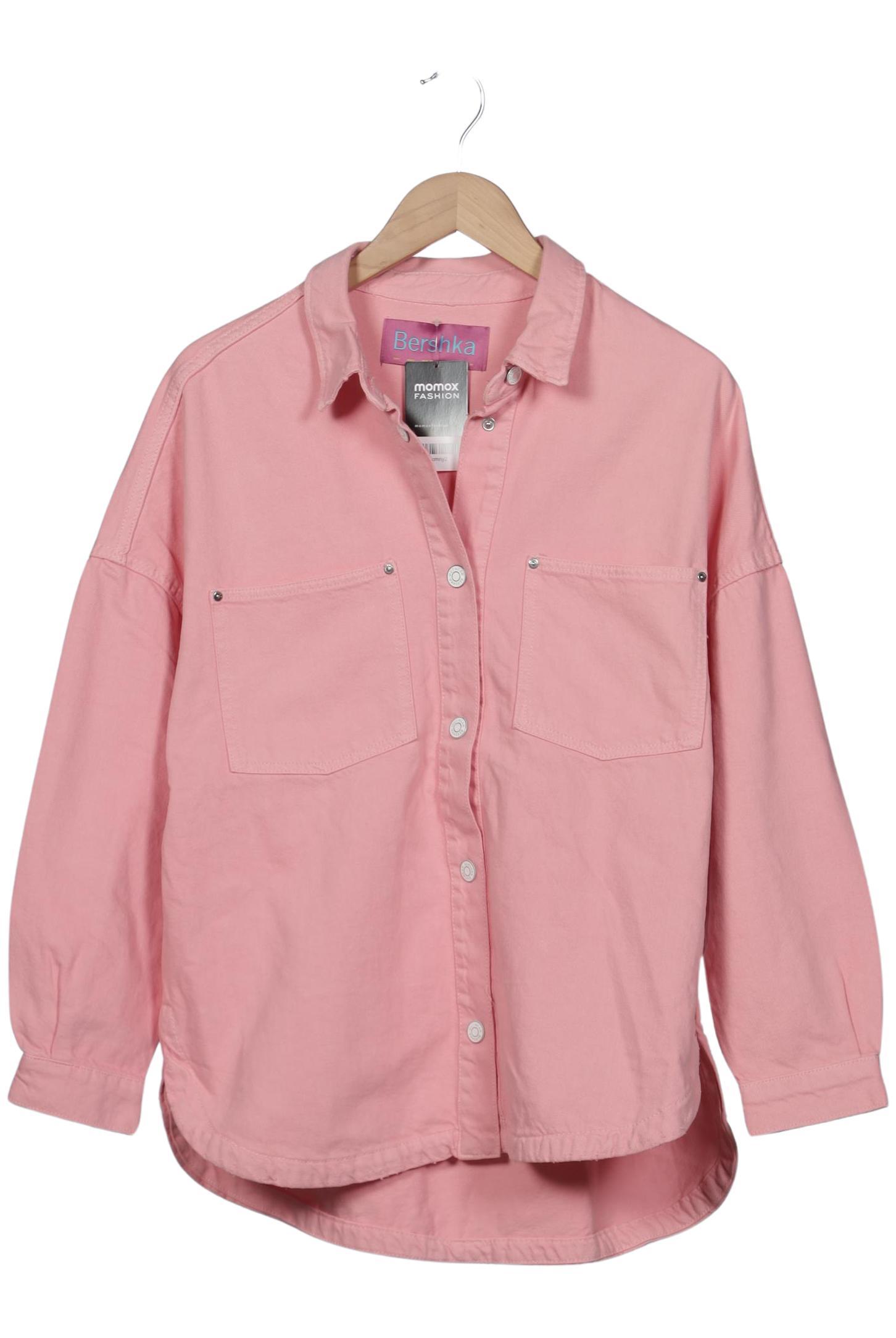

bershka Damen Jacke, pink, Gr. 42