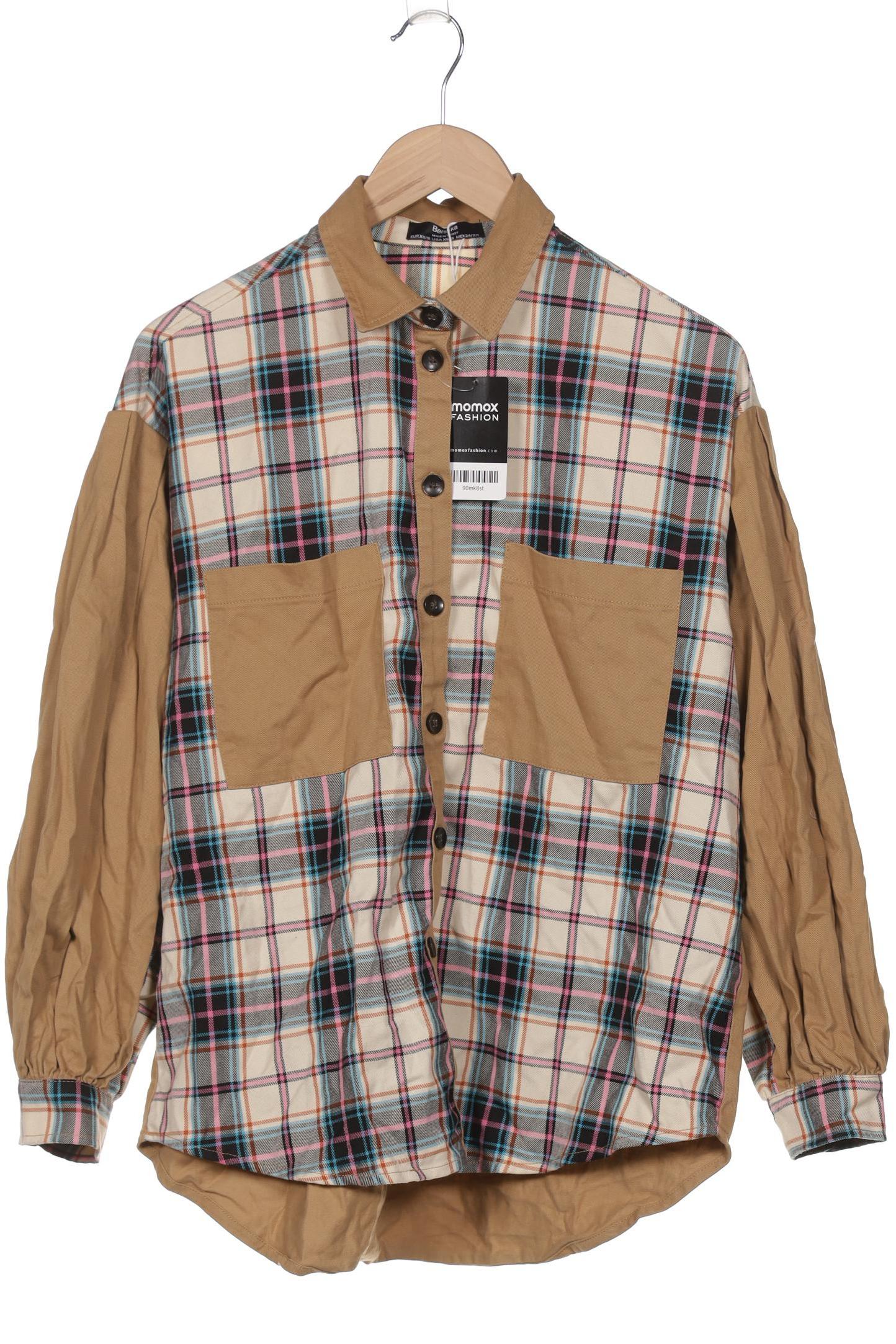 

bershka Damen Jacke, braun, Gr. 34