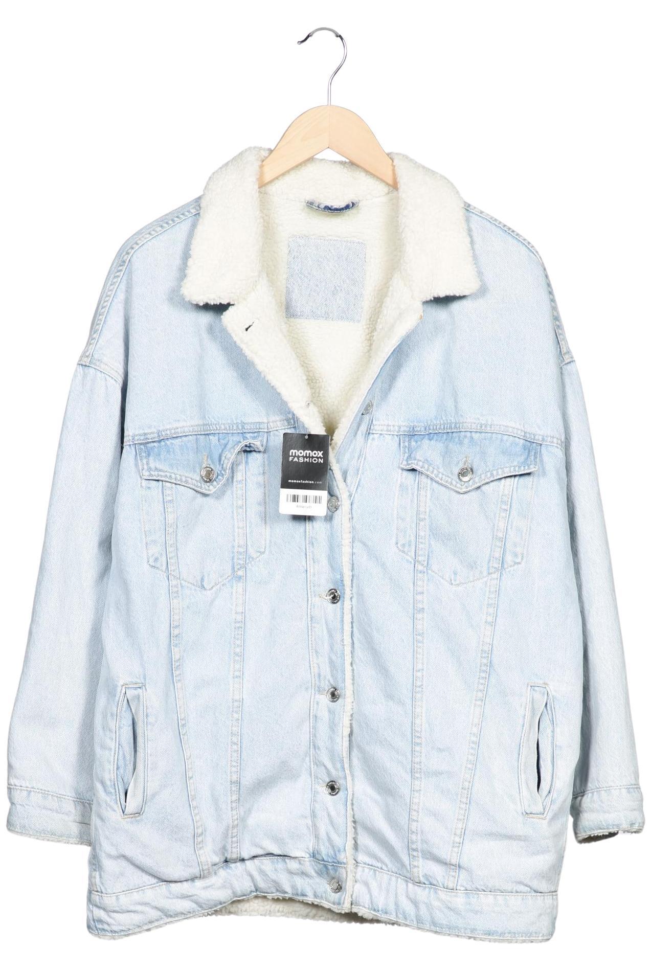 

bershka Damen Jacke, hellblau, Gr. 36