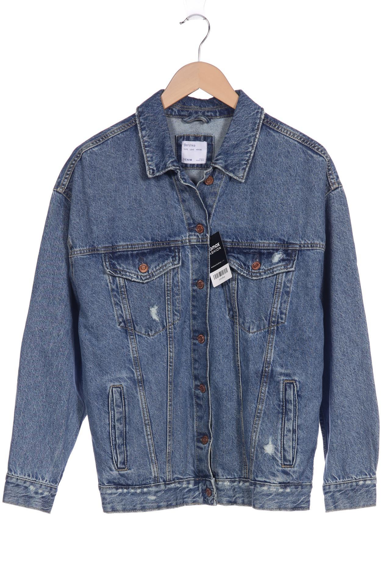 

bershka Damen Jacke, blau, Gr. 36