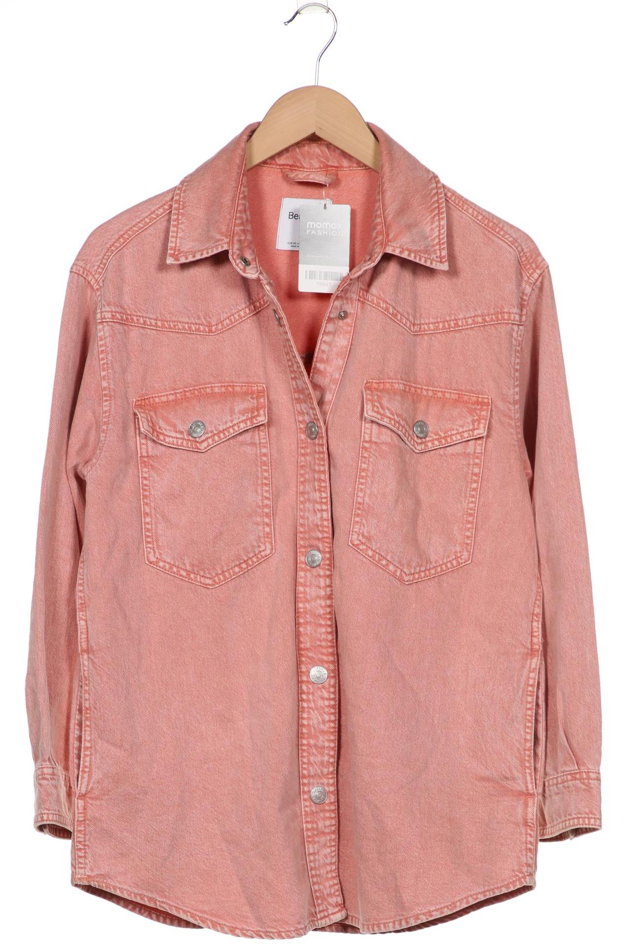 

bershka Damen Jacke, pink, Gr. 34