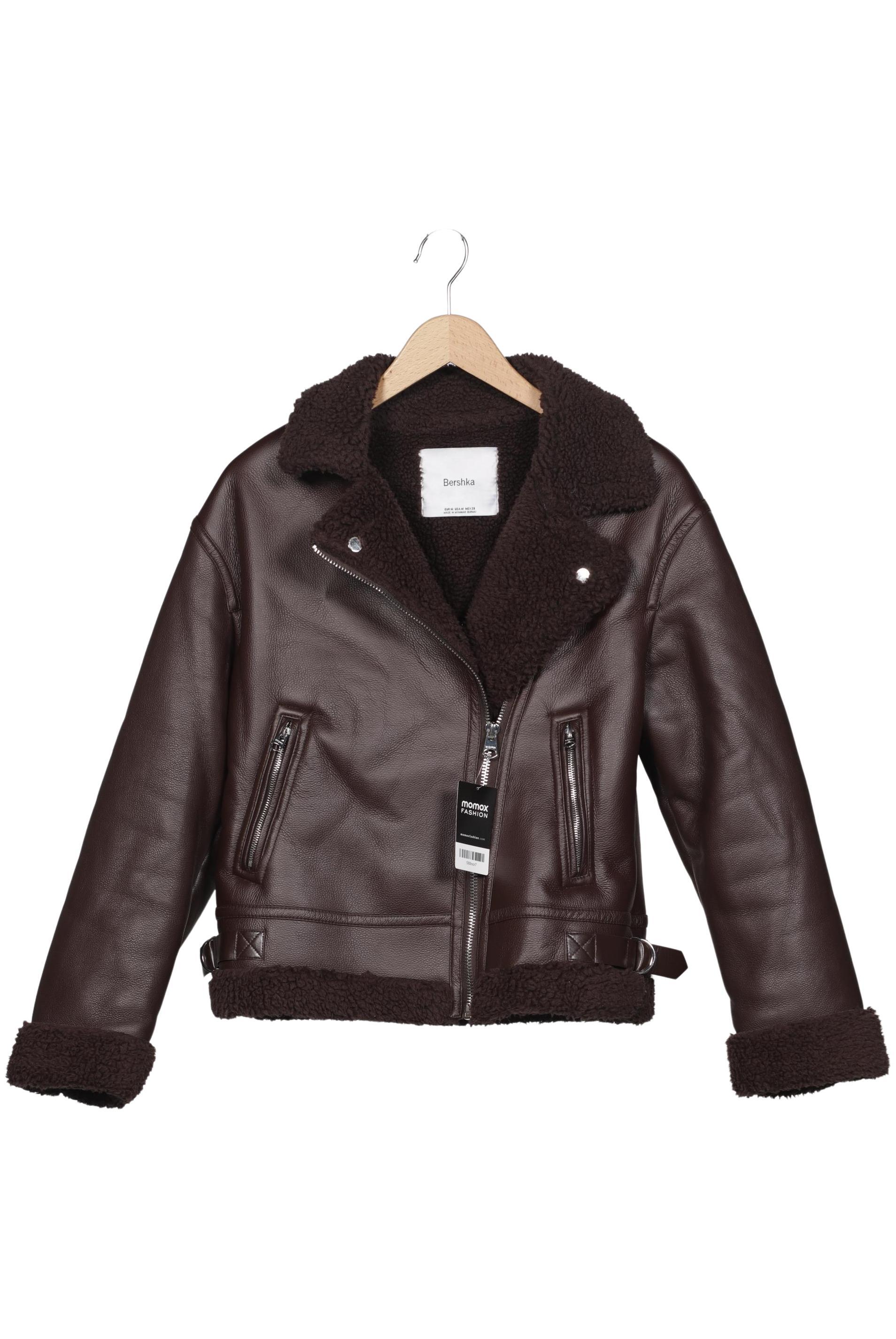

bershka Damen Jacke, braun, Gr. 38