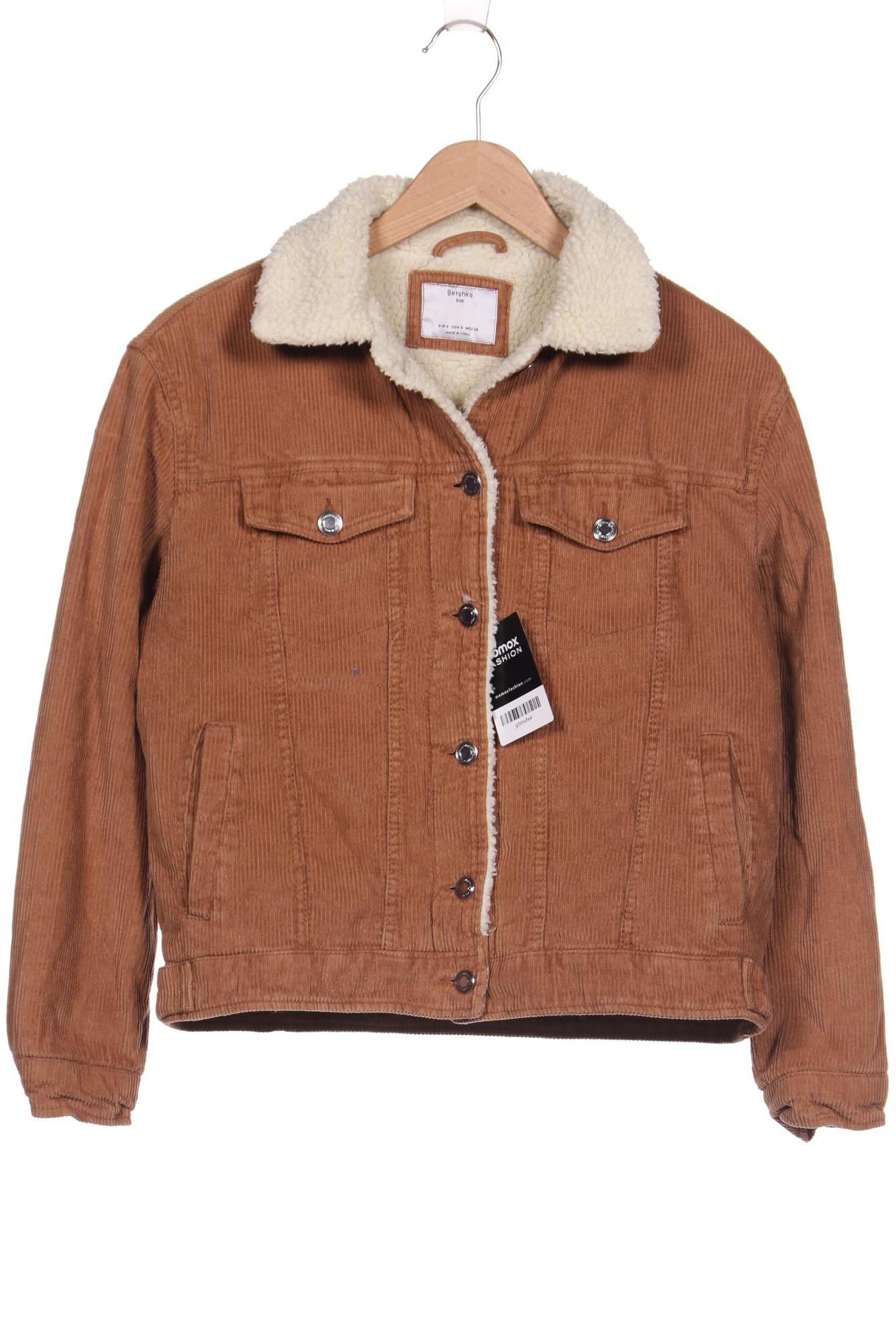 

bershka Damen Jacke, braun, Gr. 36