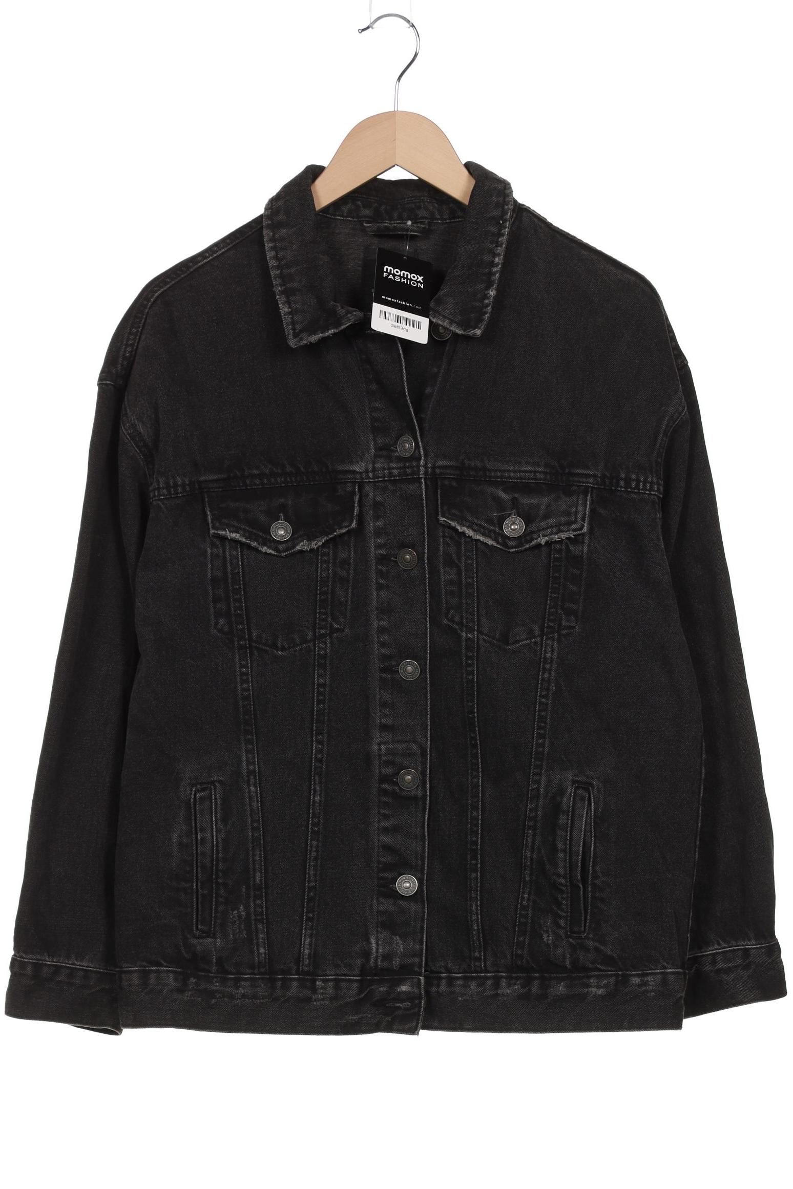 

bershka Damen Jacke, schwarz, Gr. 38
