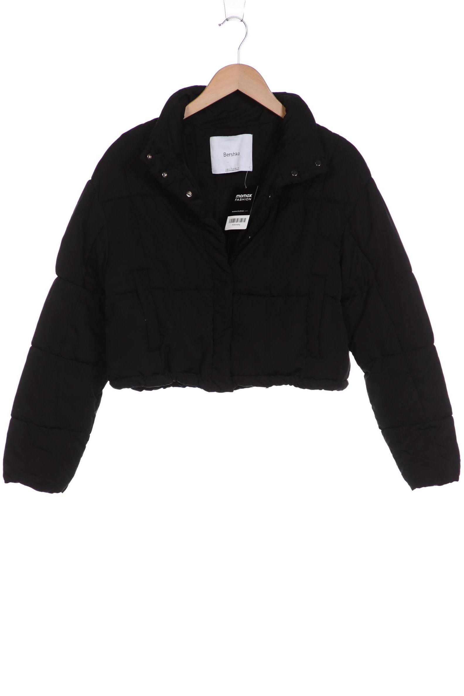 

bershka Damen Jacke, schwarz, Gr. 38