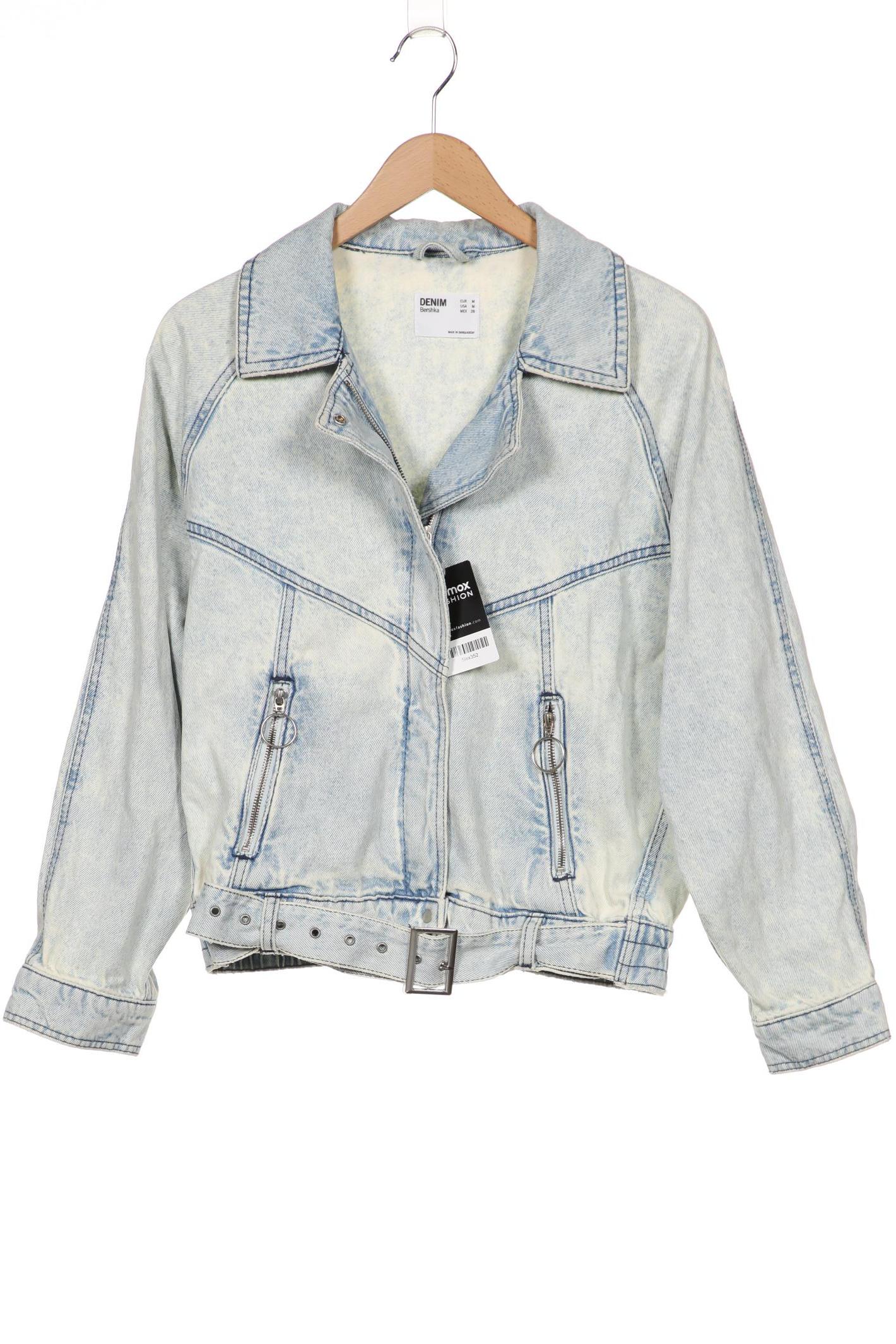

bershka Damen Jacke, hellblau