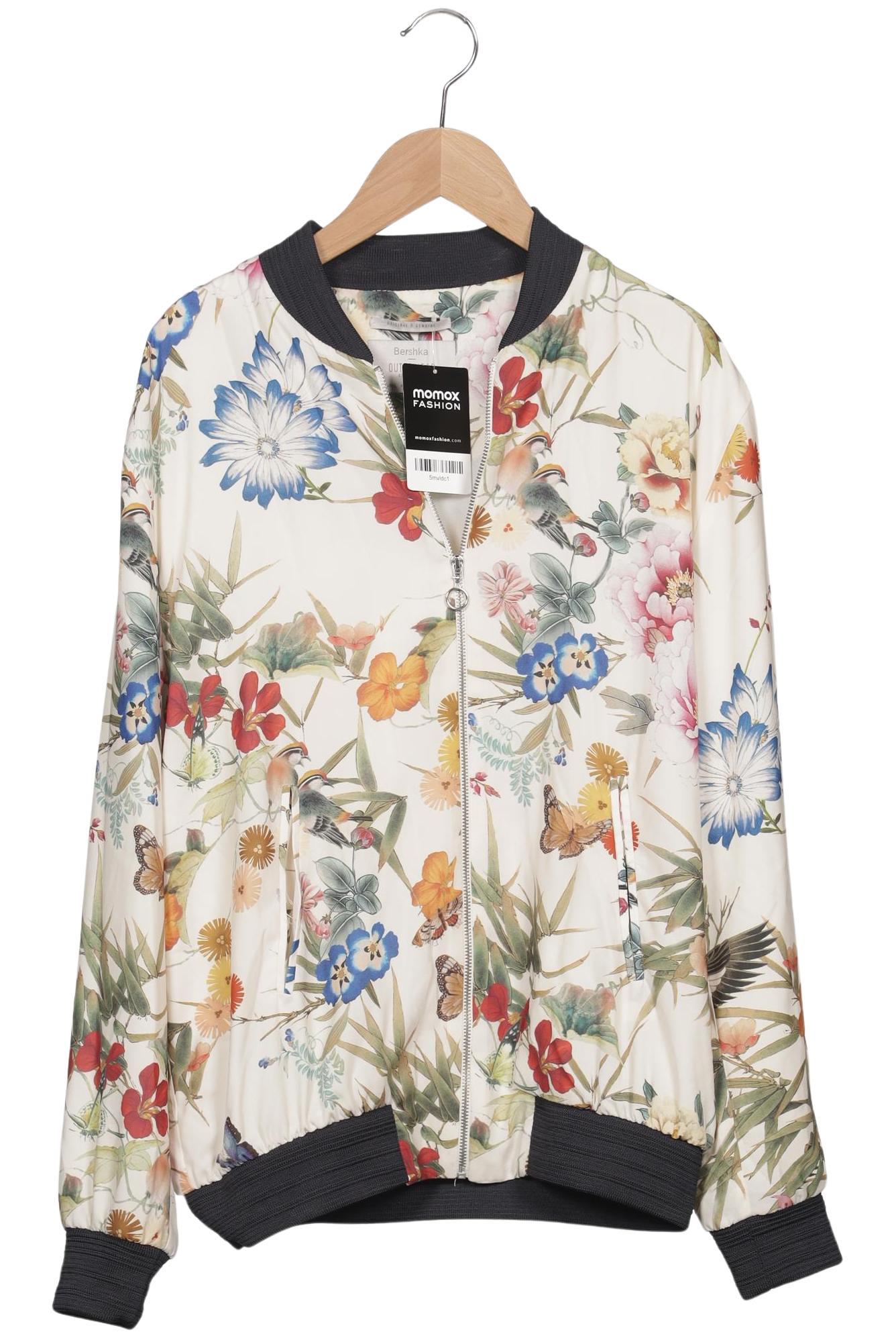 

bershka Damen Jacke, cremeweiß, Gr. 42