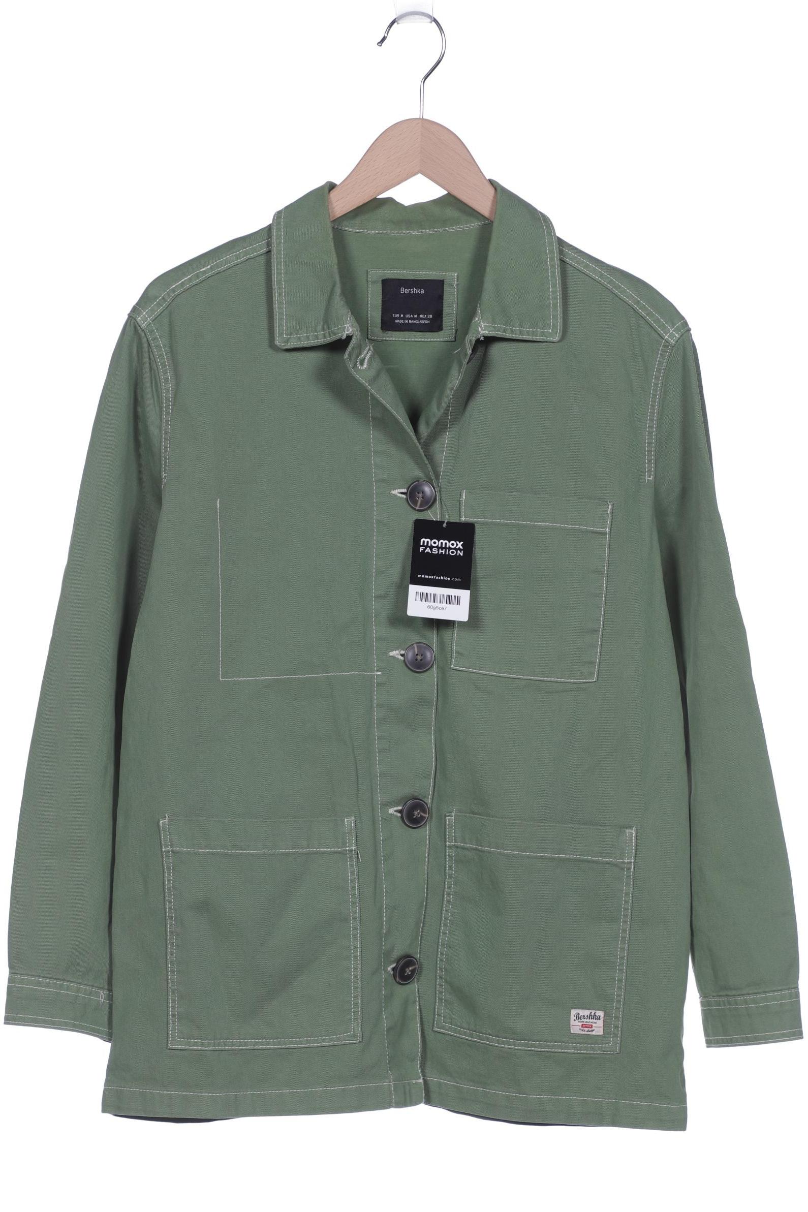 

bershka Damen Jacke, grün