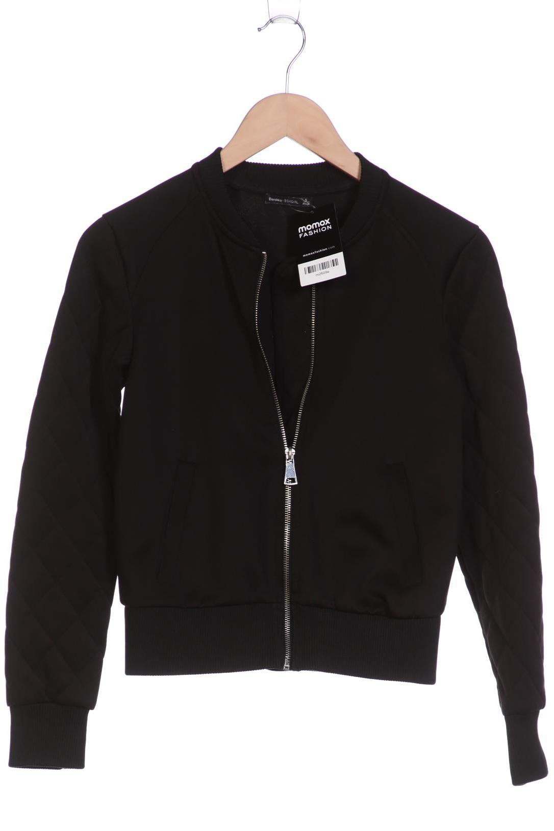 

bershka Damen Jacke, schwarz, Gr. 36