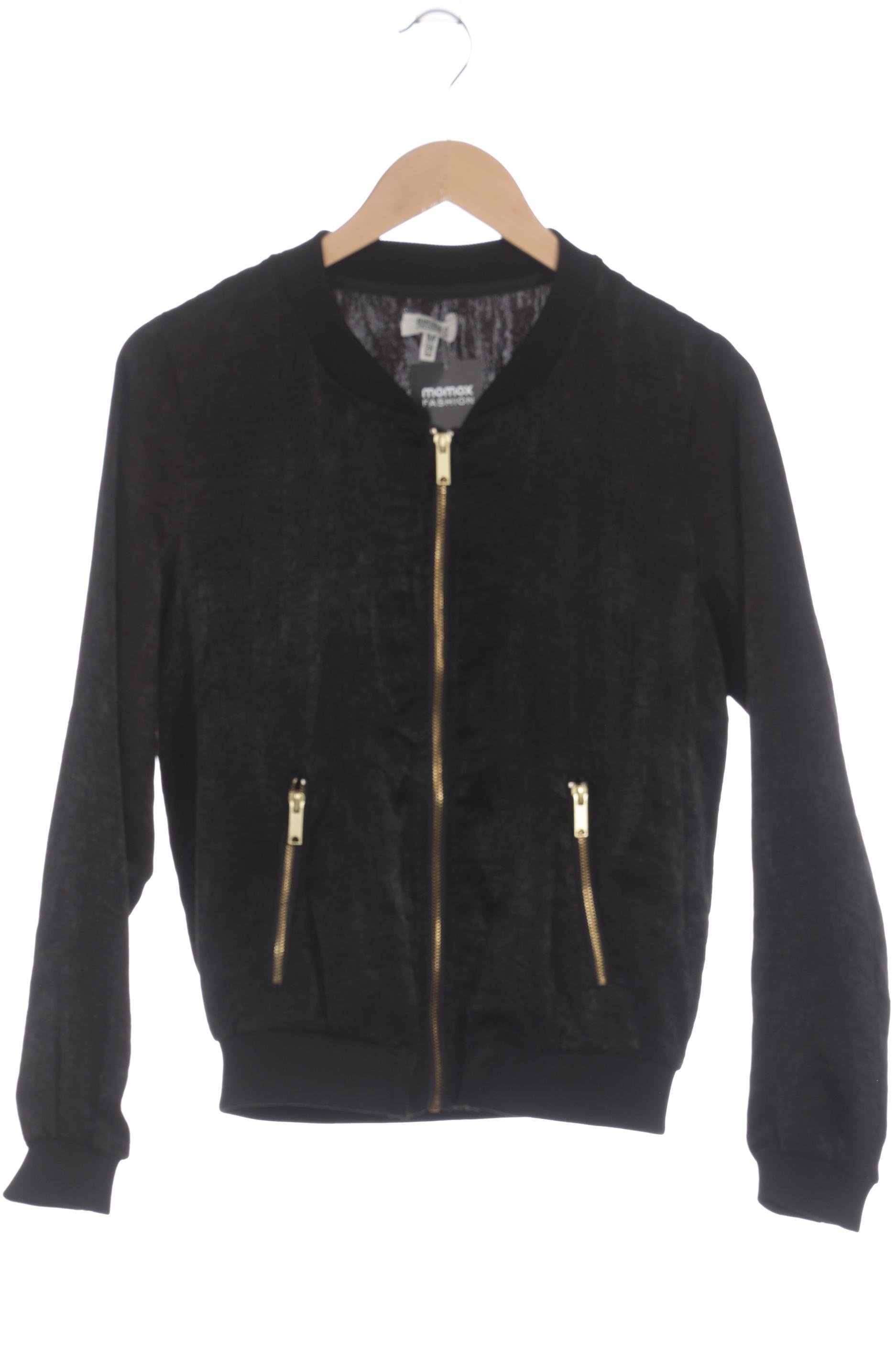 

bershka Damen Jacke, schwarz, Gr.