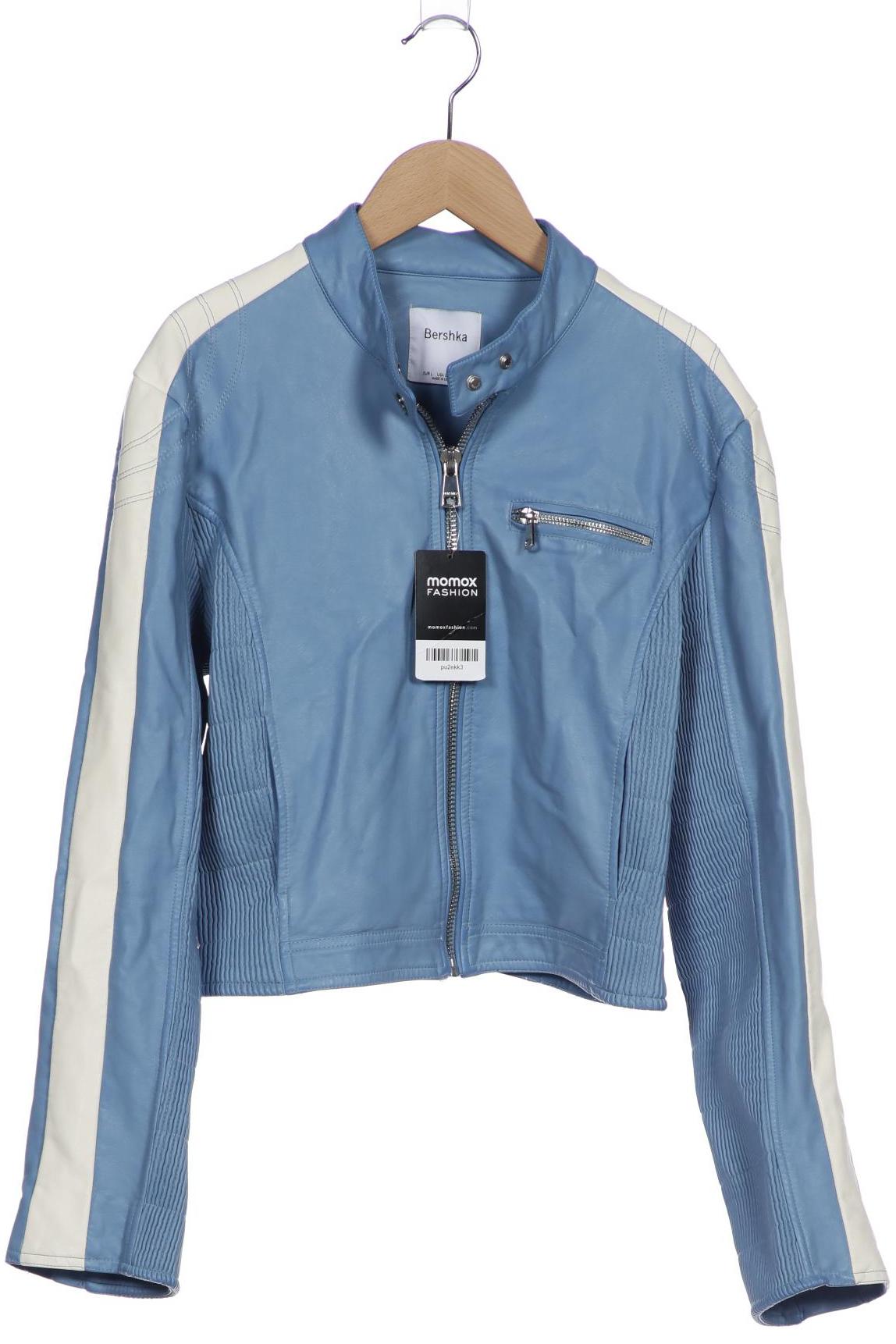 

bershka Damen Jacke, blau, Gr. 42