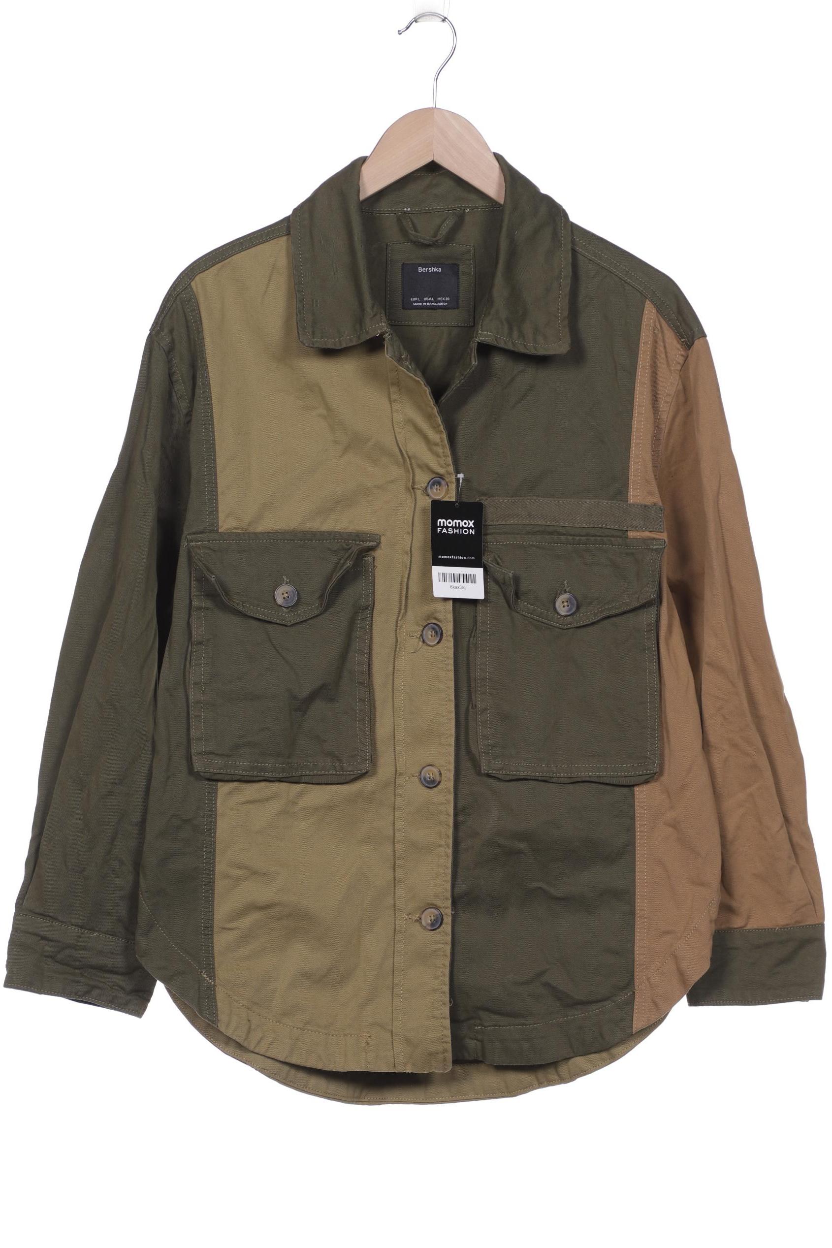 

bershka Damen Jacke, grün