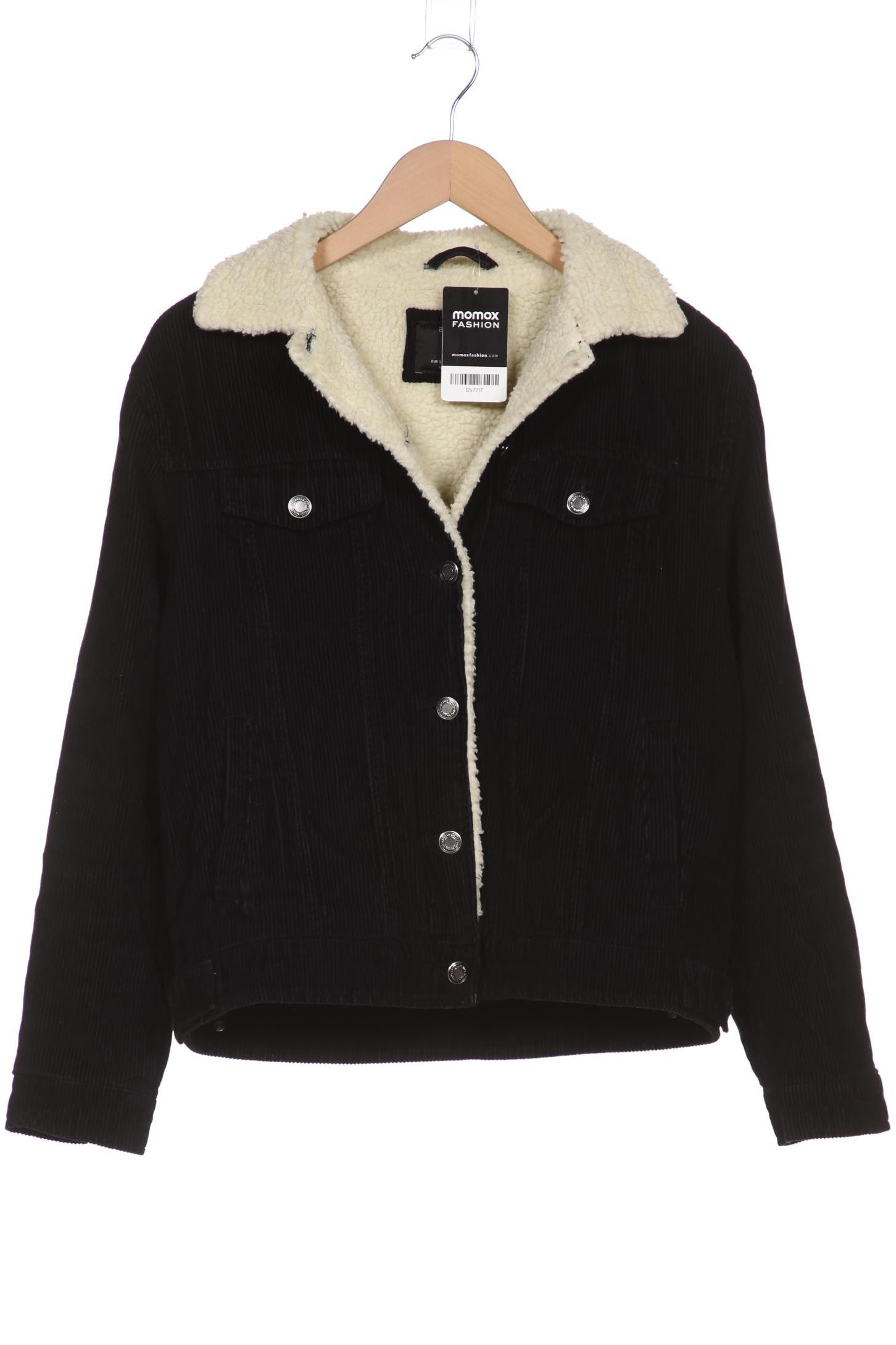 

bershka Damen Jacke, schwarz, Gr. 36