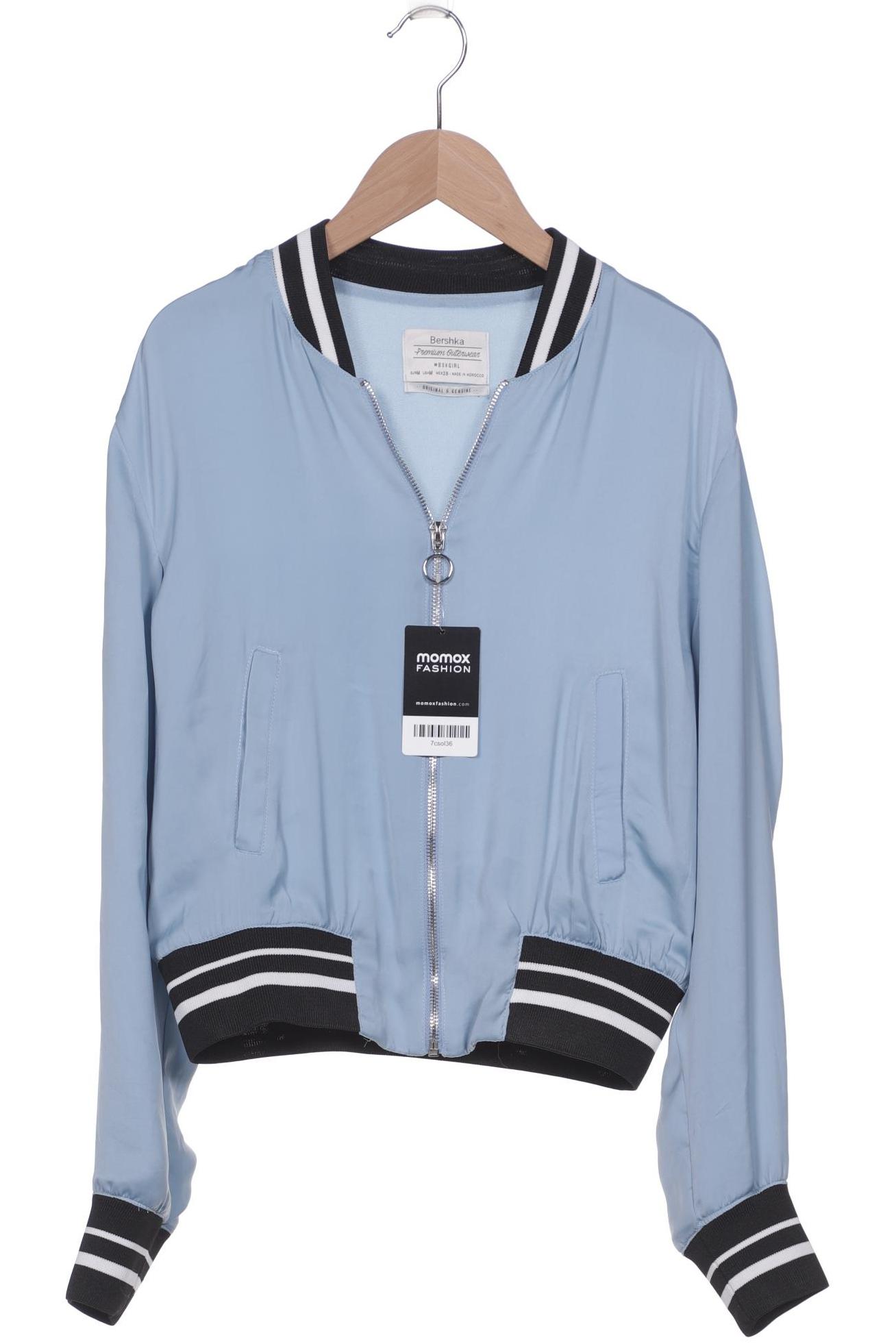 

bershka Damen Jacke, hellblau