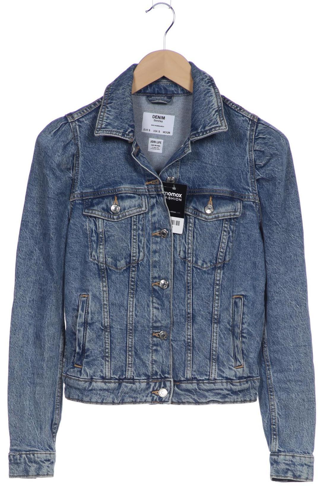 

bershka Damen Jacke, blau, Gr. 36