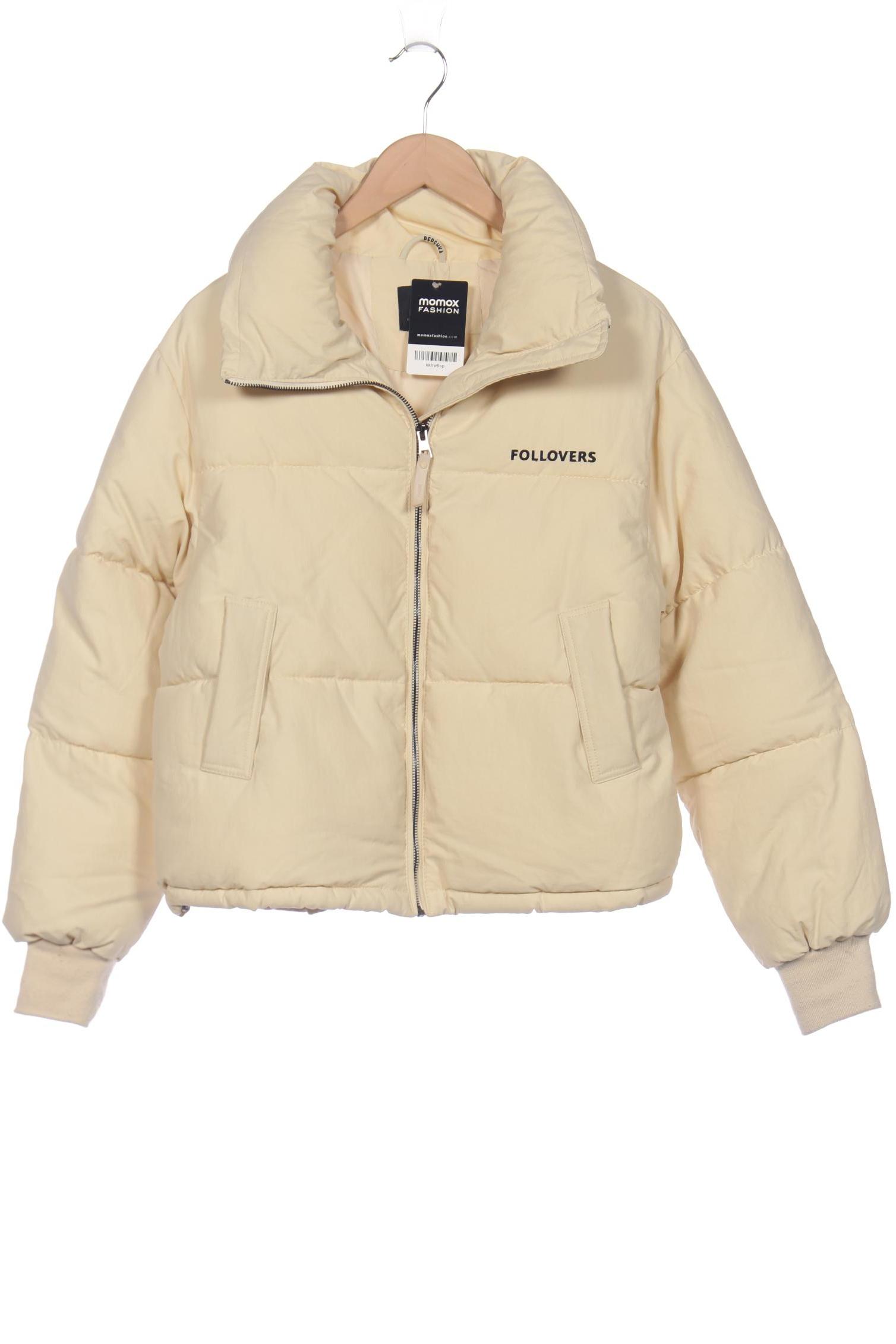 

bershka Damen Jacke, cremeweiß, Gr. 38