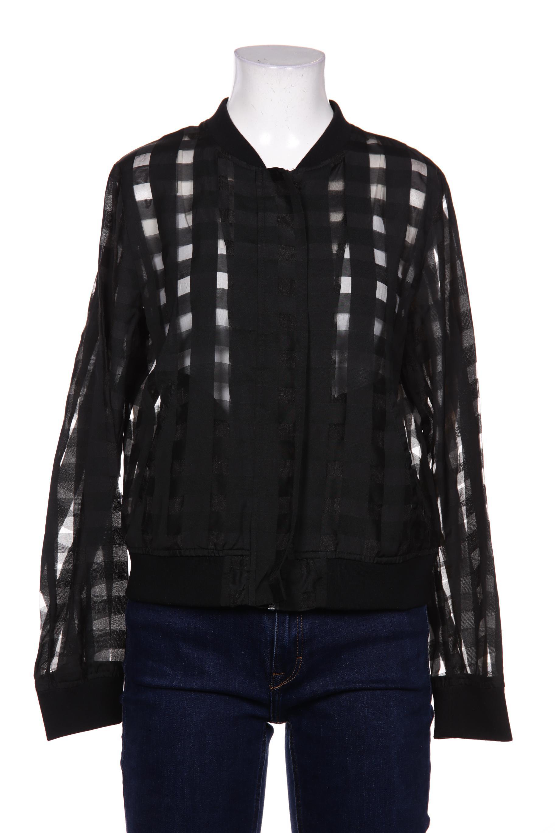 

bershka Damen Jacke, schwarz, Gr. 36