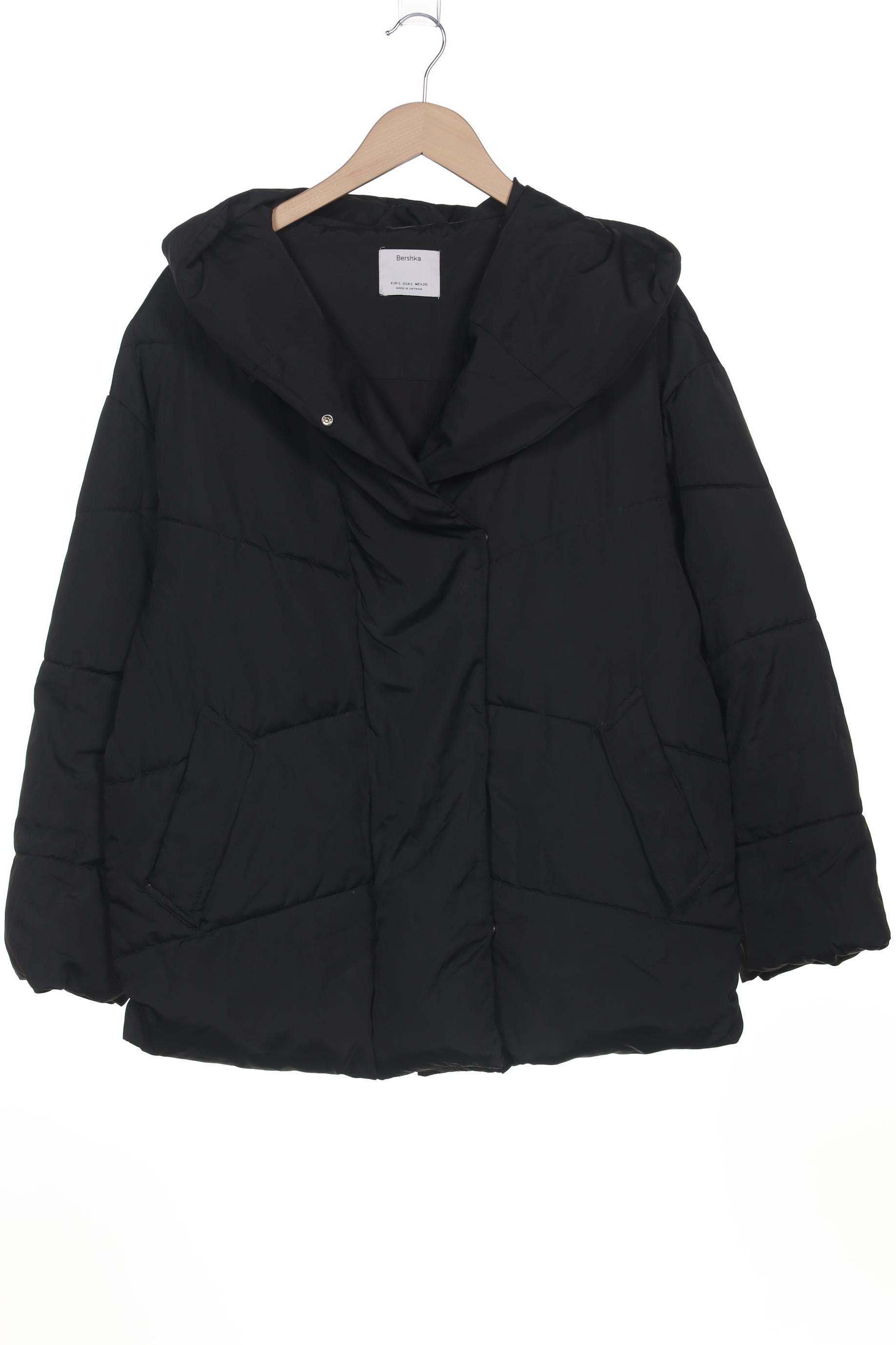 

bershka Damen Jacke, schwarz, Gr. 36