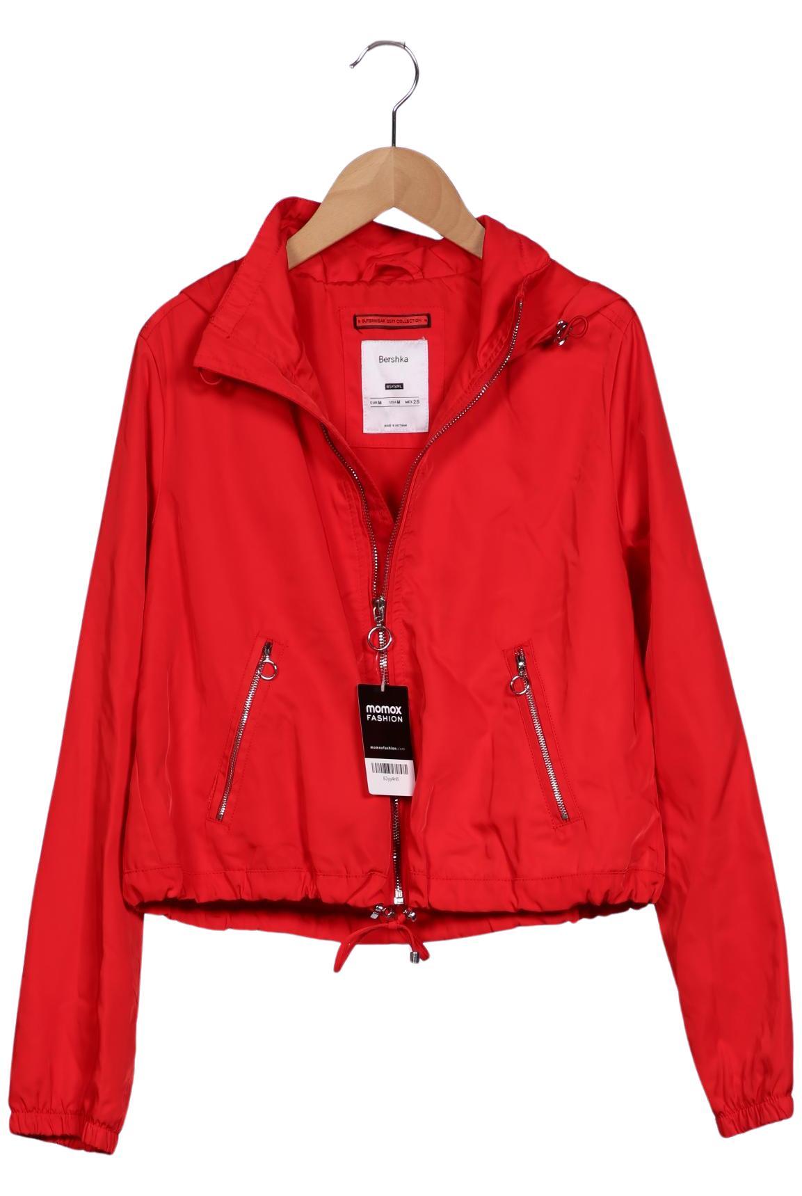 

bershka Damen Jacke, rot, Gr. 38