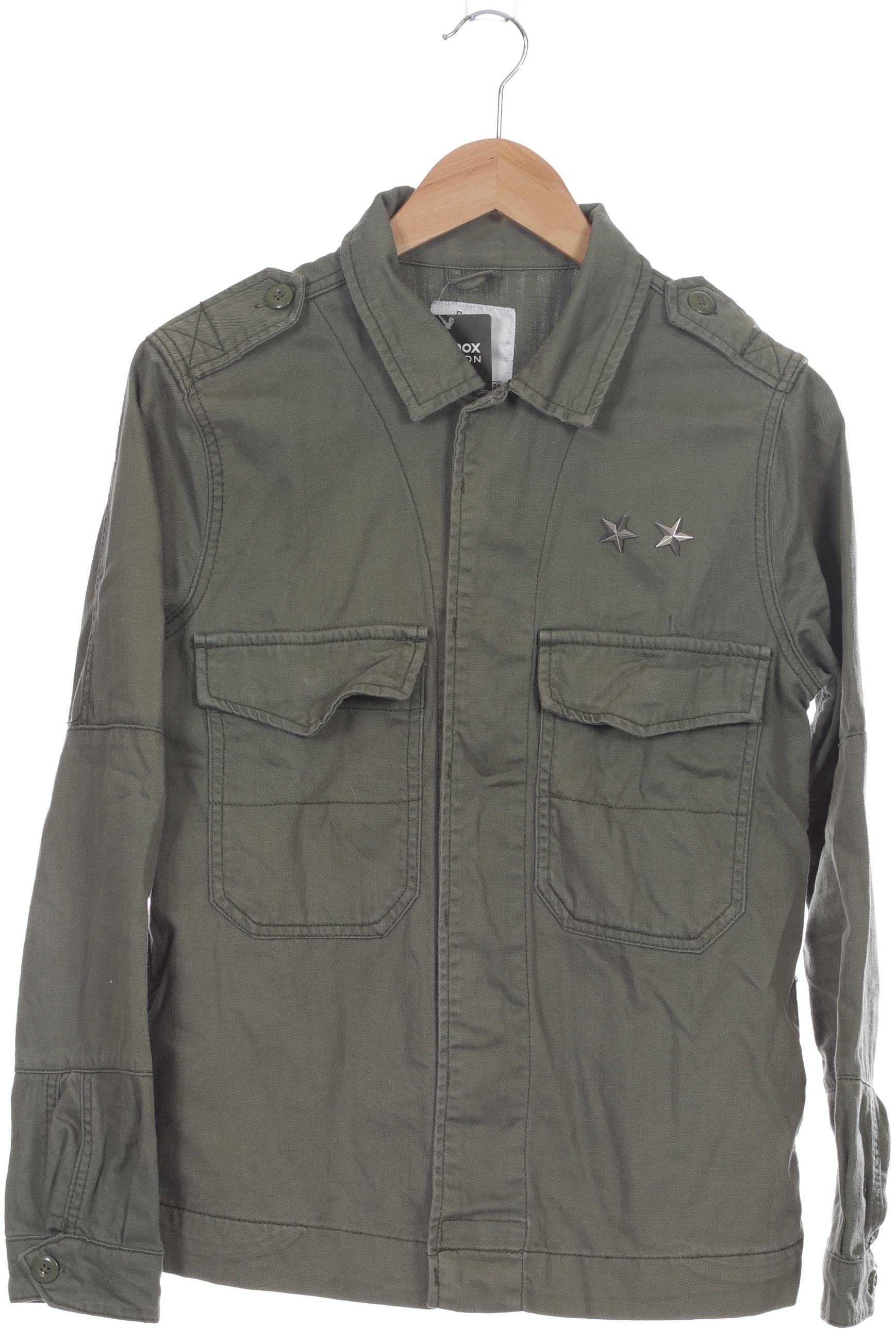 

bershka Damen Jacke, grün, Gr. 36