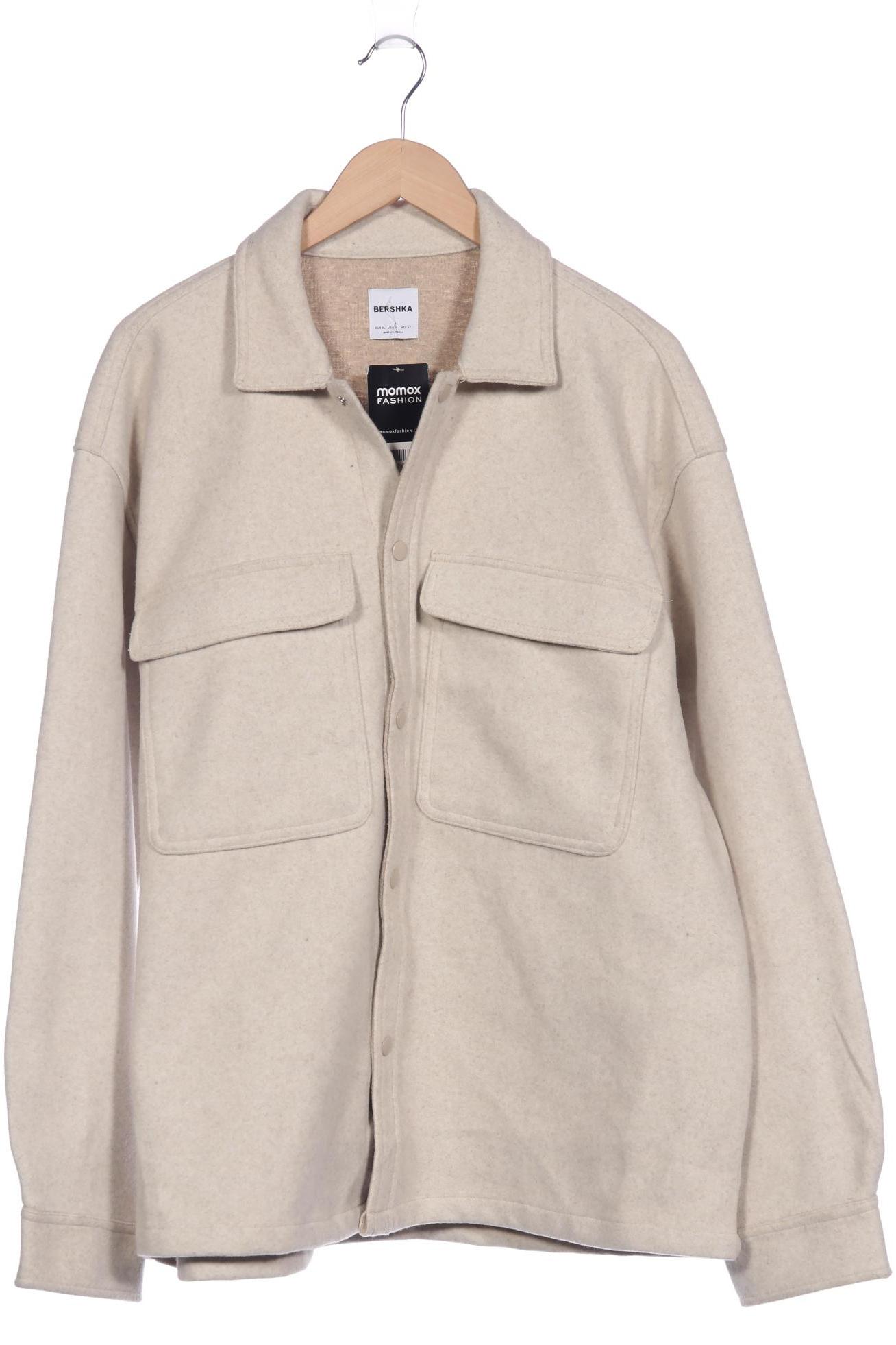 

bershka Damen Jacke, cremeweiß, Gr. 44