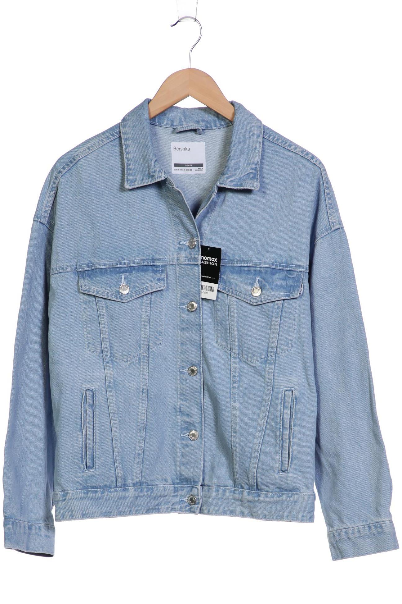 

bershka Damen Jacke, hellblau, Gr. 38
