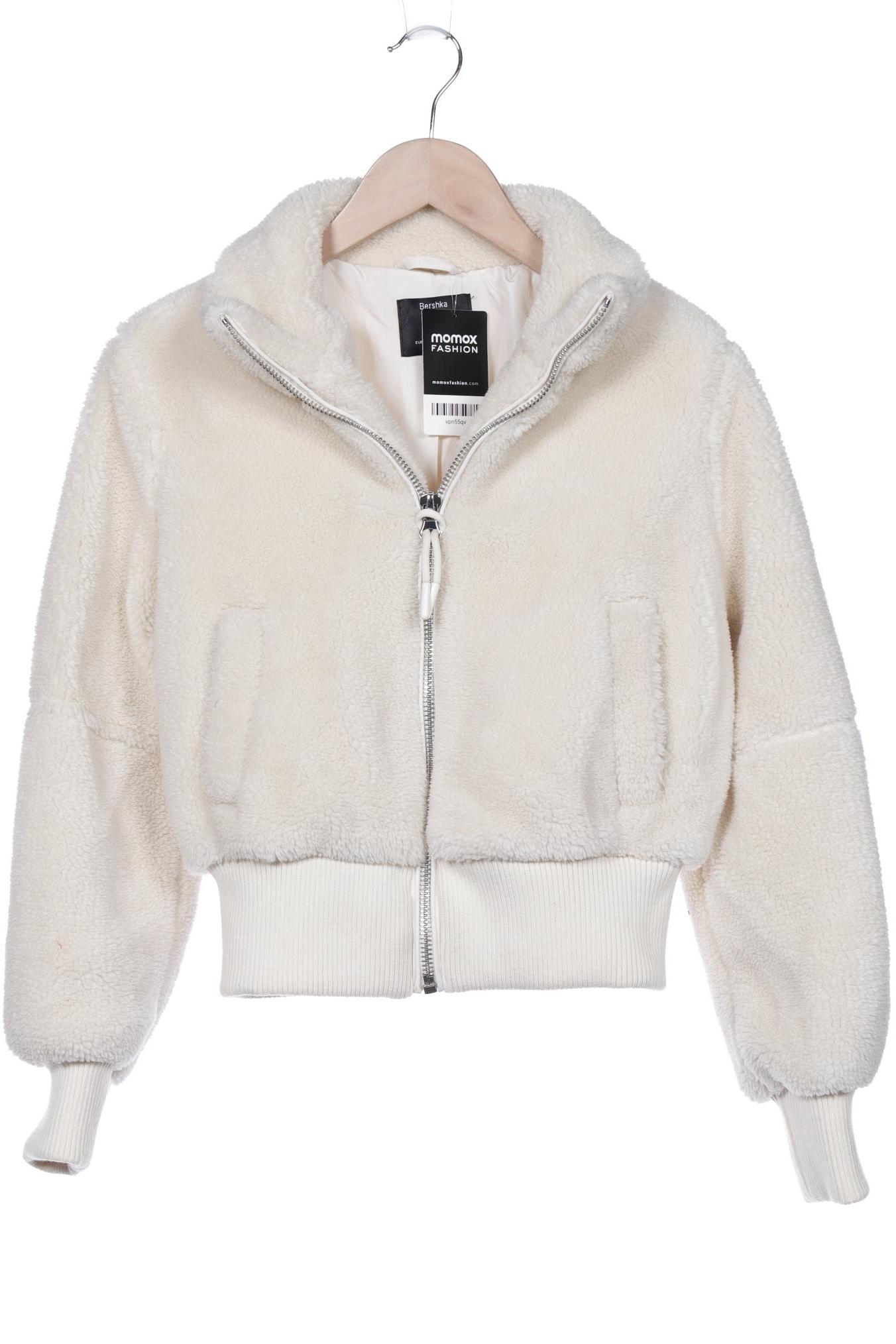 

bershka Damen Jacke, cremeweiß, Gr. 36